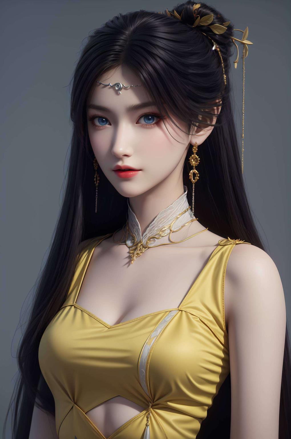 国漫美女的灵动与柔美她的倩影在古风漫画壁纸中绽放异彩
