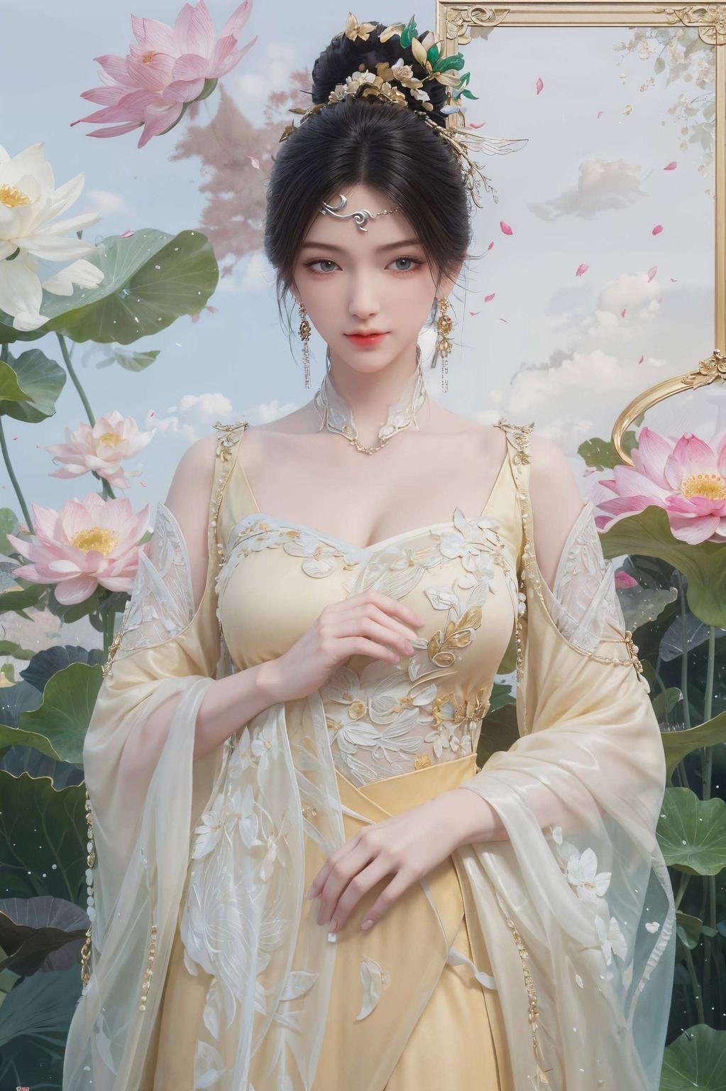 金瓶儿翩翩起舞4K超清画质让国漫女神风采尽收眼底