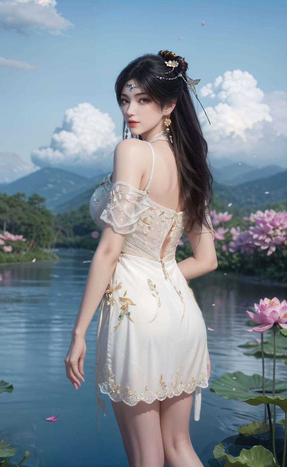 以其独特的东方韵味捕获了无数粉丝的心融合了国漫美女的ins风