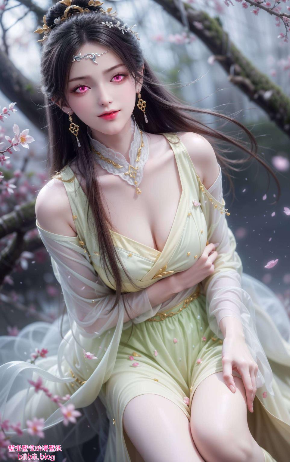 国漫女神的魅力尽显！2K高清画质快来收藏这份独特的美吧！