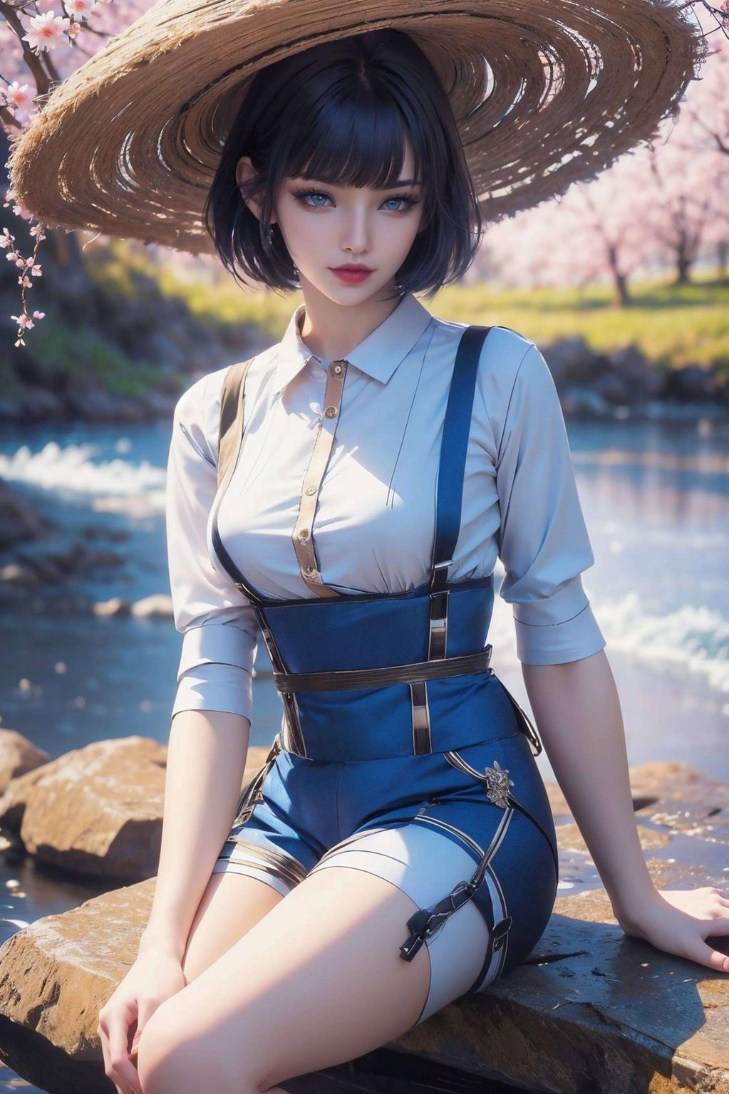 细节精致将青钢影打剑姬的英姿完美融入国漫女神的可爱风格