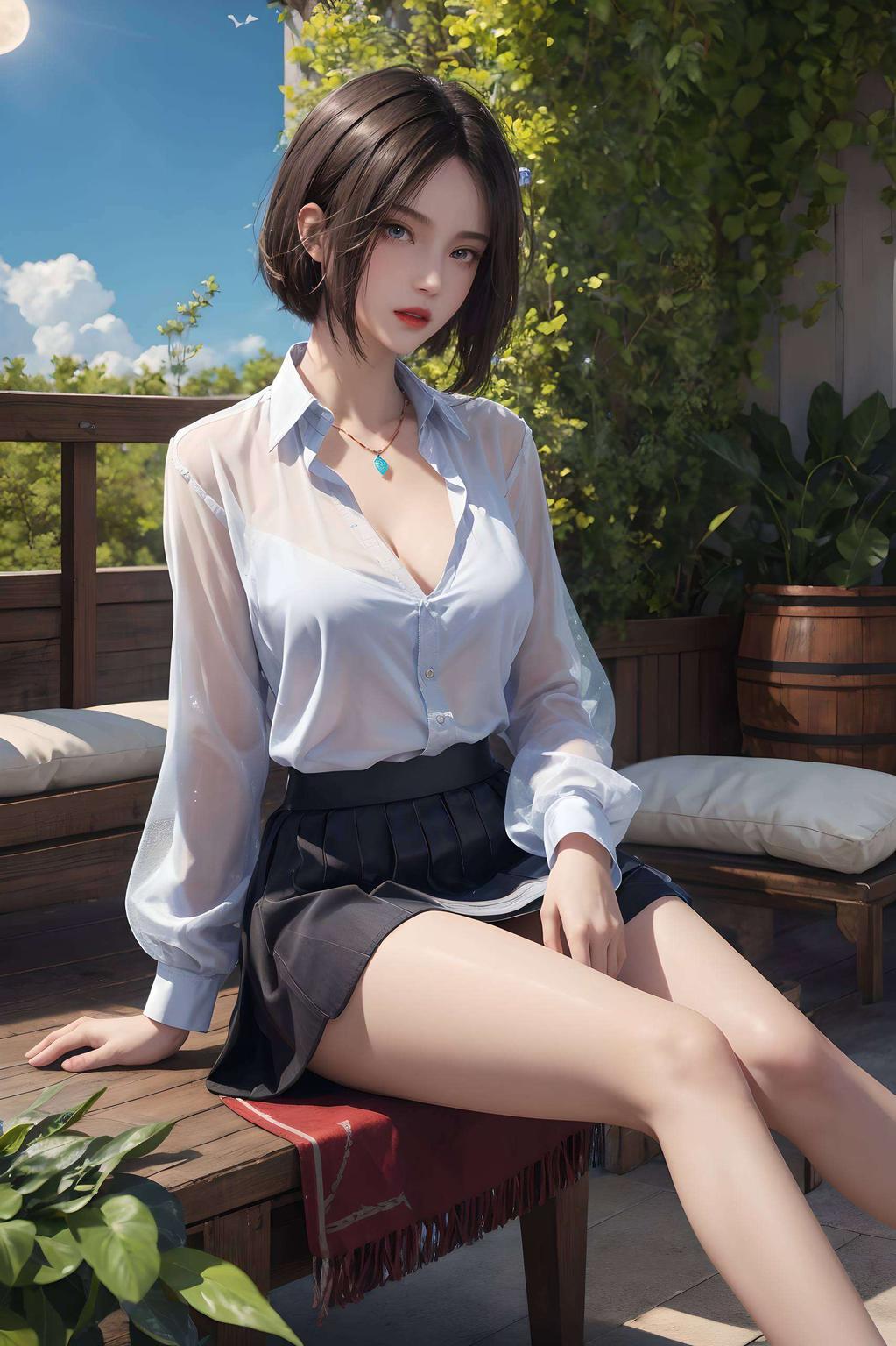 姬如雪细腻的笔触、柔美的线条
