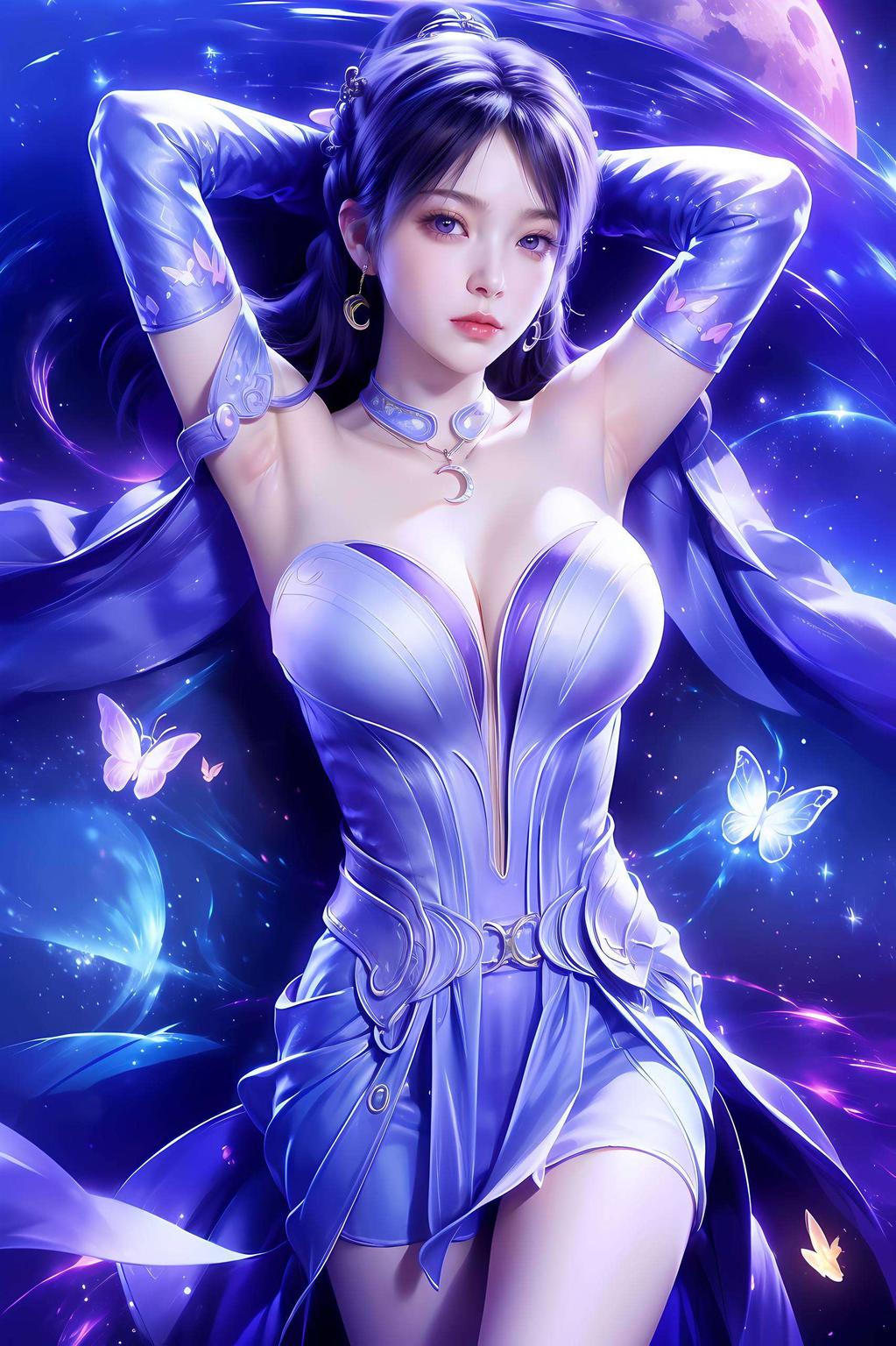 条纹流畅绿意盎然