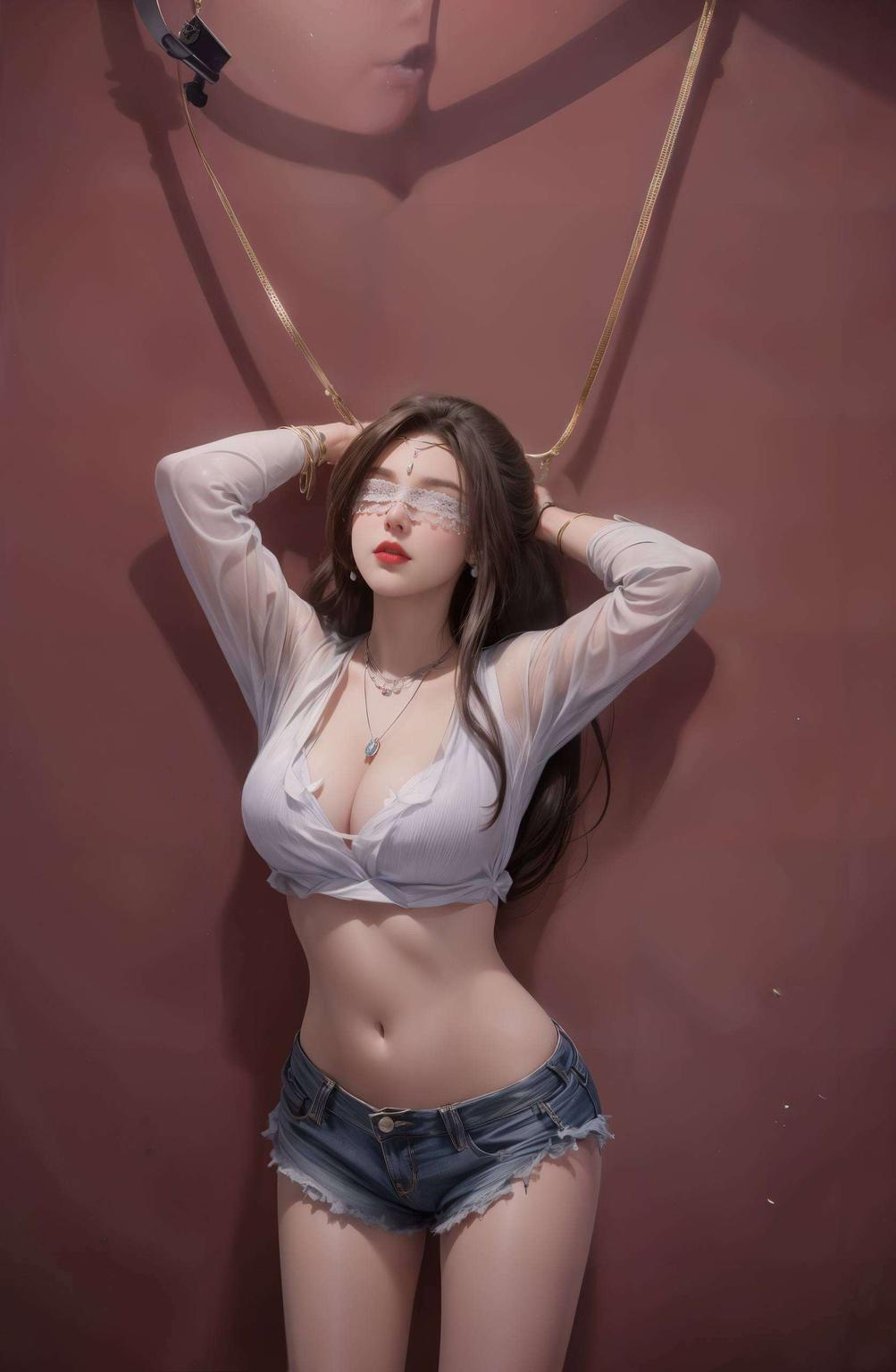 不仅美得让人心醉她的倩影如梦似幻