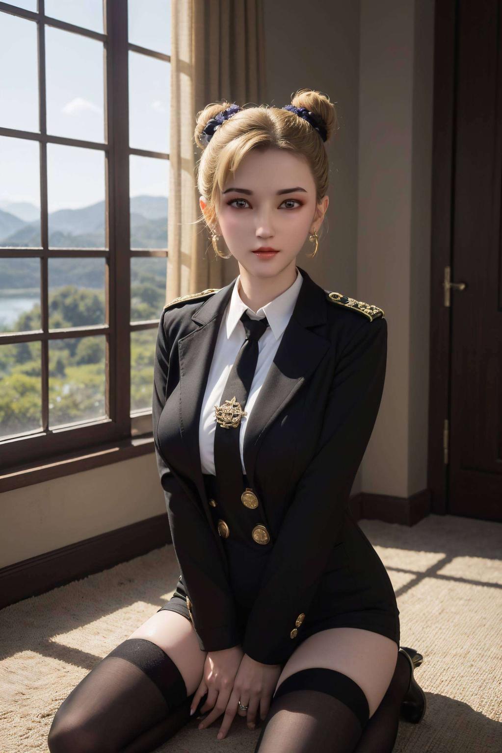 为画面增添无限活力将平板国漫美女元素巧妙融合