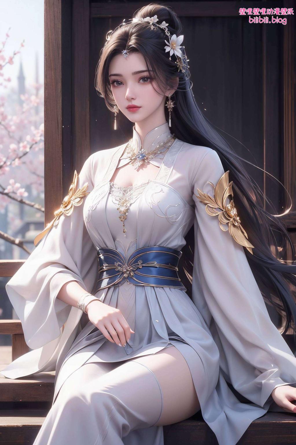 这位国漫美女以其最强绝招图片壁纸成为无数粉丝心中的女神