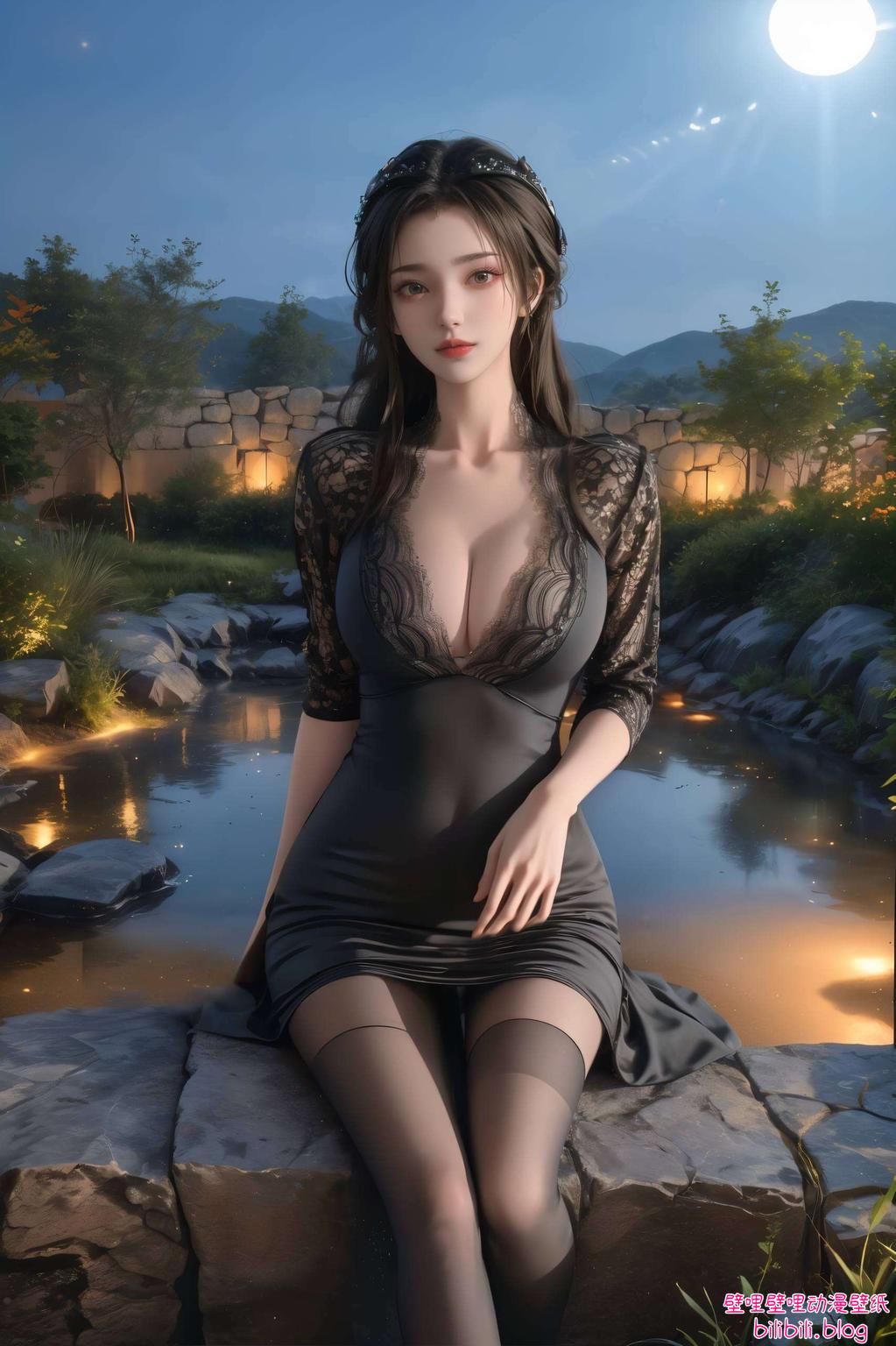 碎花平底鞋踏出轻快的节奏每一帧都是对国漫女主魅力的诠释