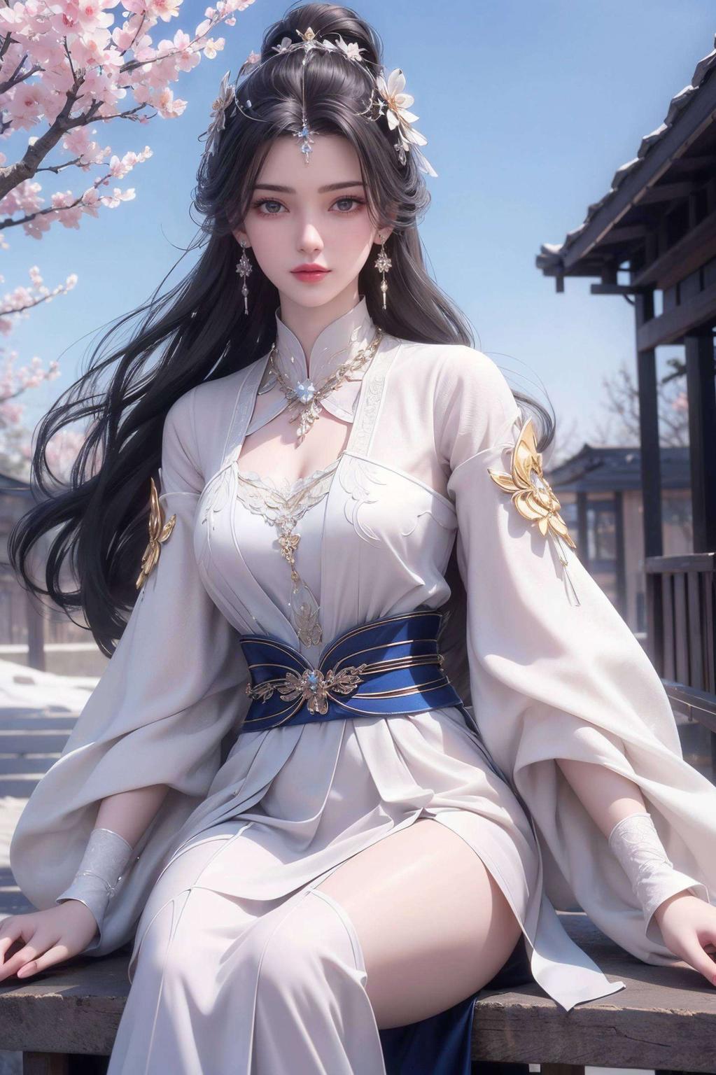 李慕婉全屏动态展现她婉约的风姿