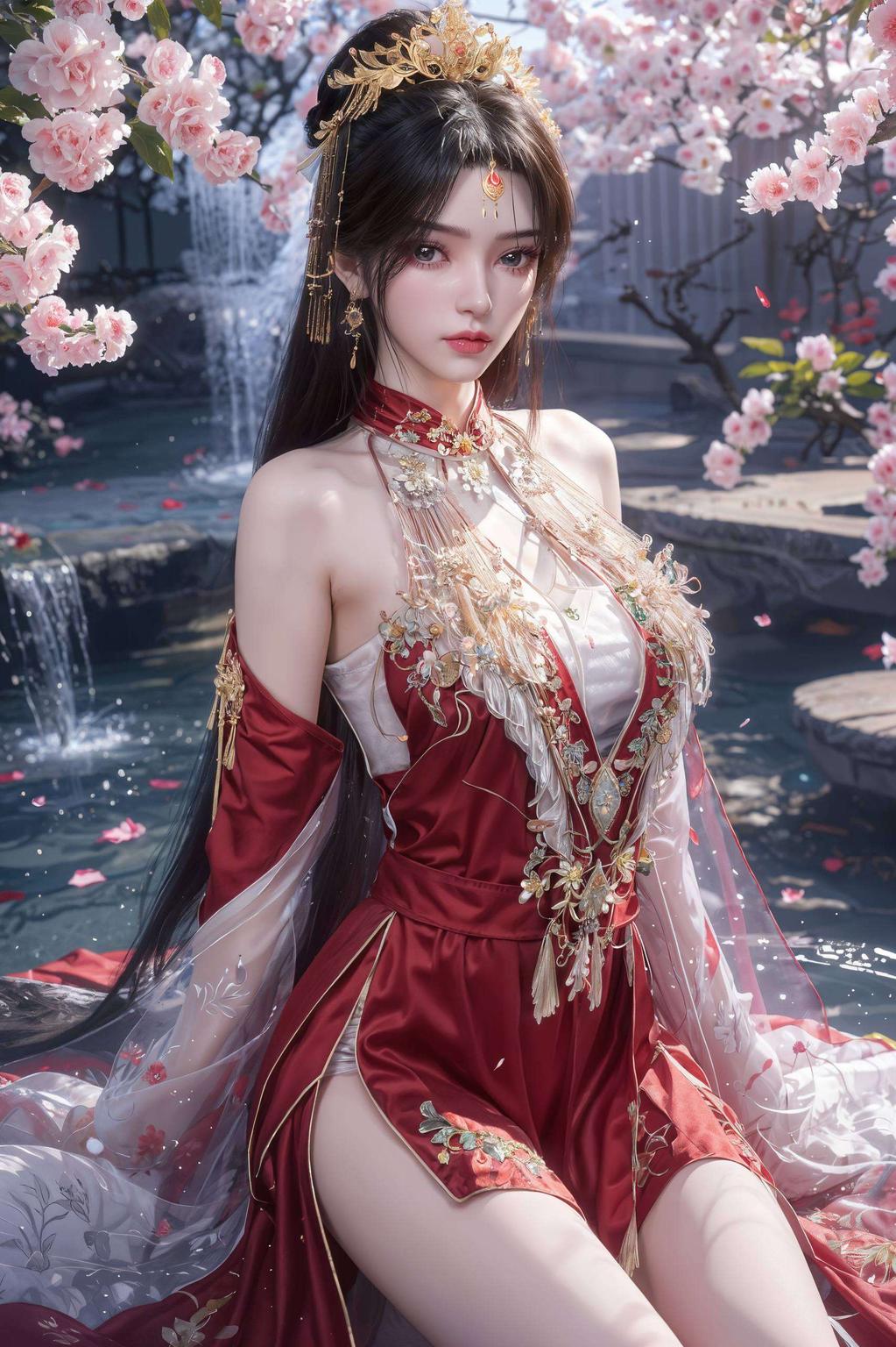 邂逅AI绘画的绝美素材——李慕婉高清壁纸每一次刷新