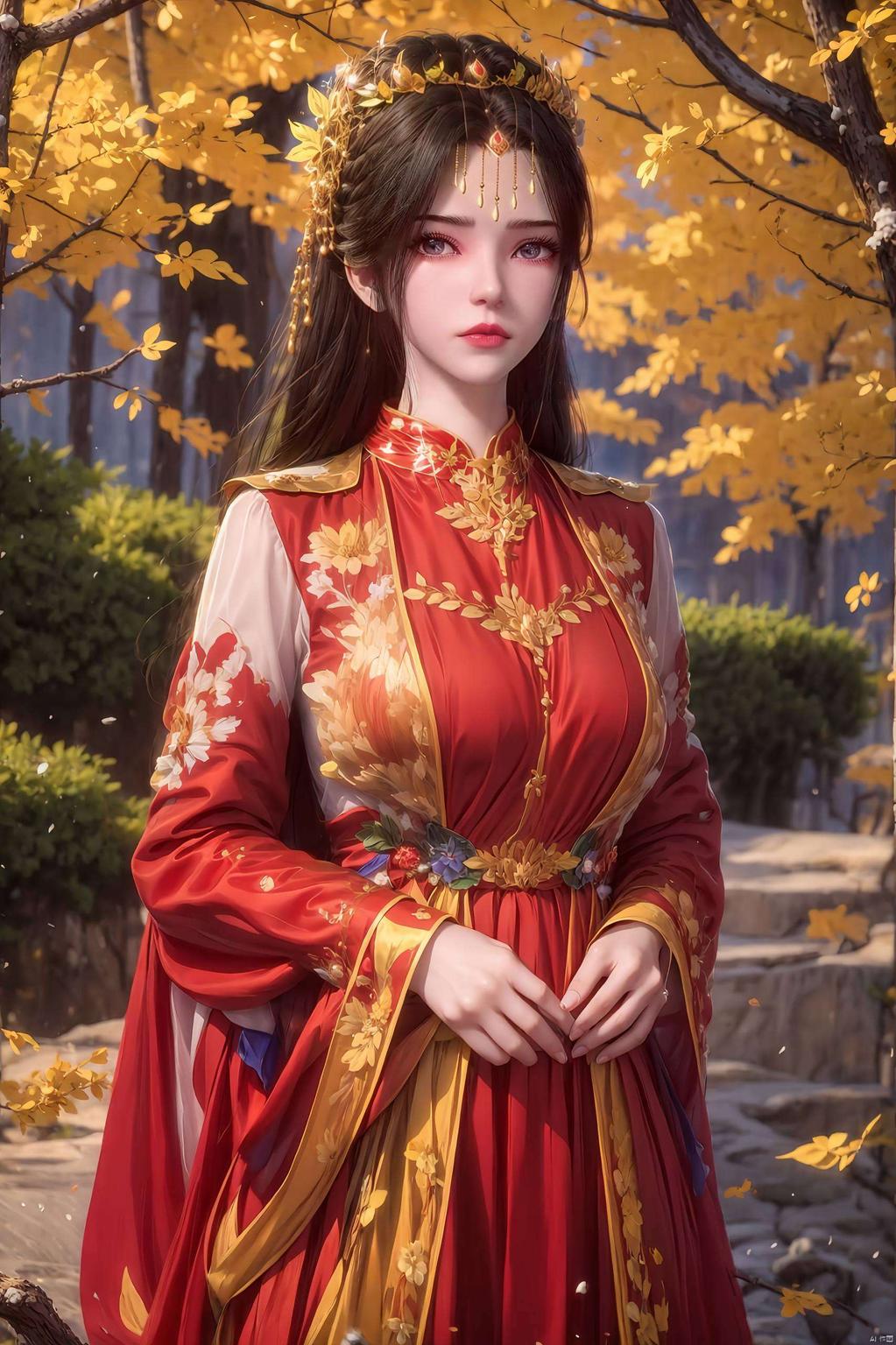 倩影如画李慕婉轻纱遮面