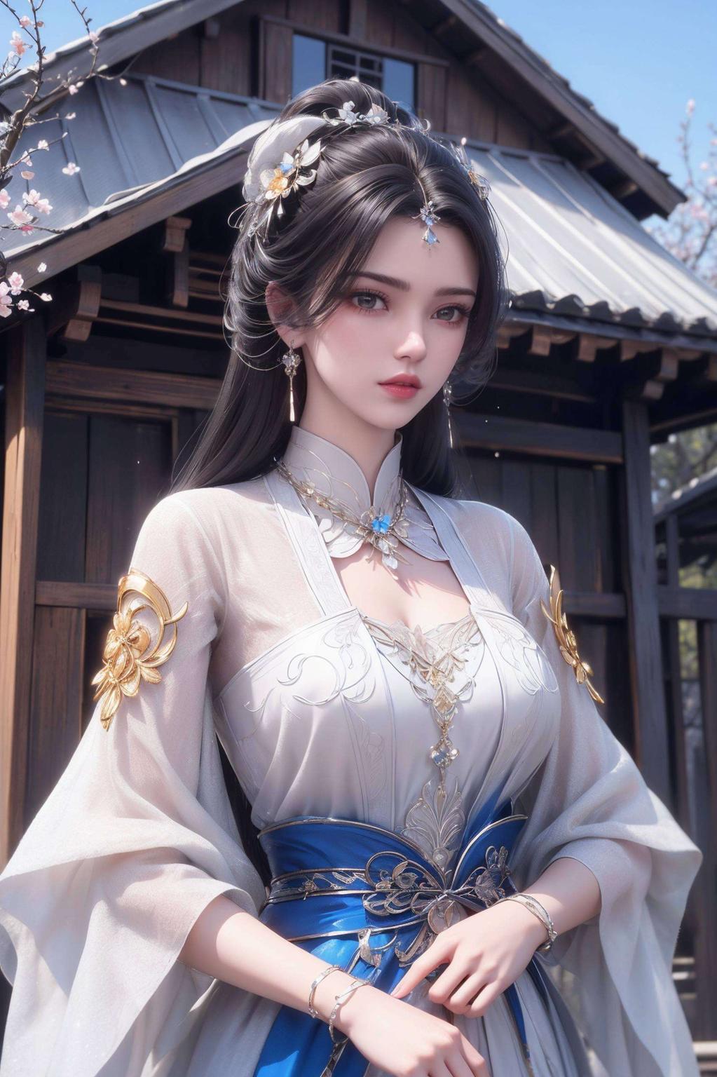 2560P完美像素高清AI人物神态素材