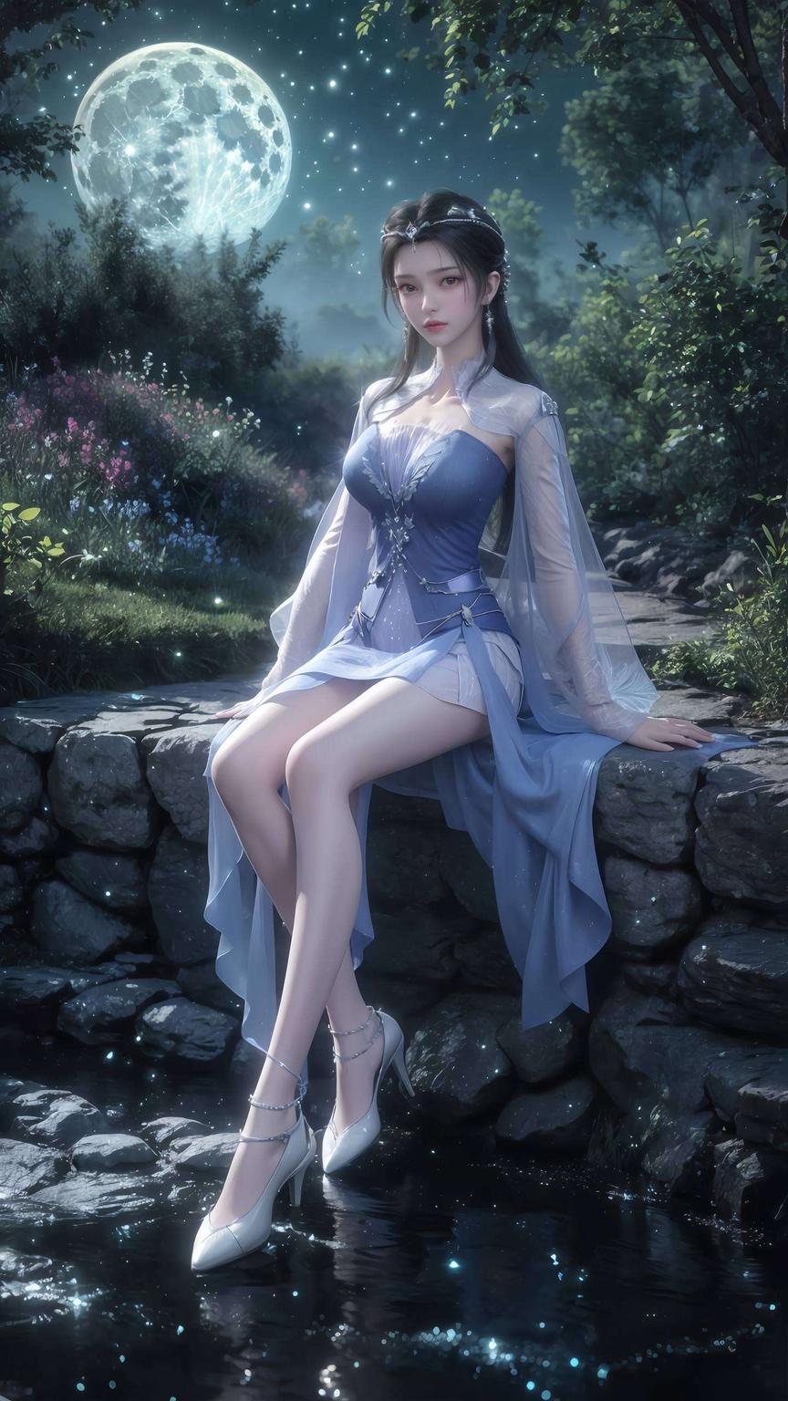 在绚丽的国漫世界中将她的美艳风华完美呈现
