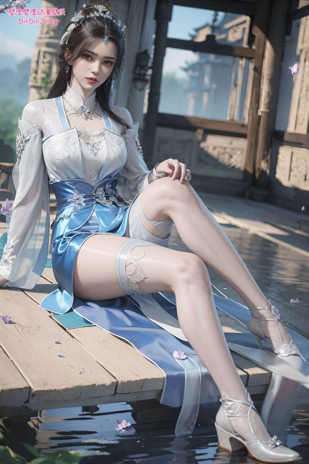 细节满分这款国漫女神唯美手机壁纸