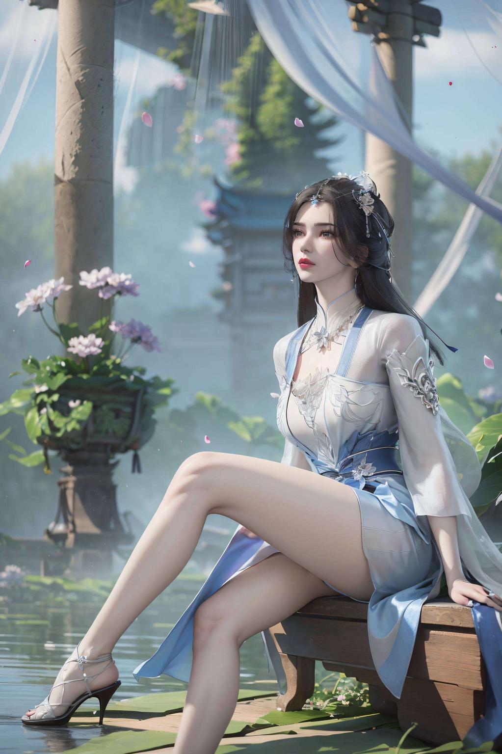 让你尽享每一次的视觉触动以国漫美女李慕婉的图片为灵感