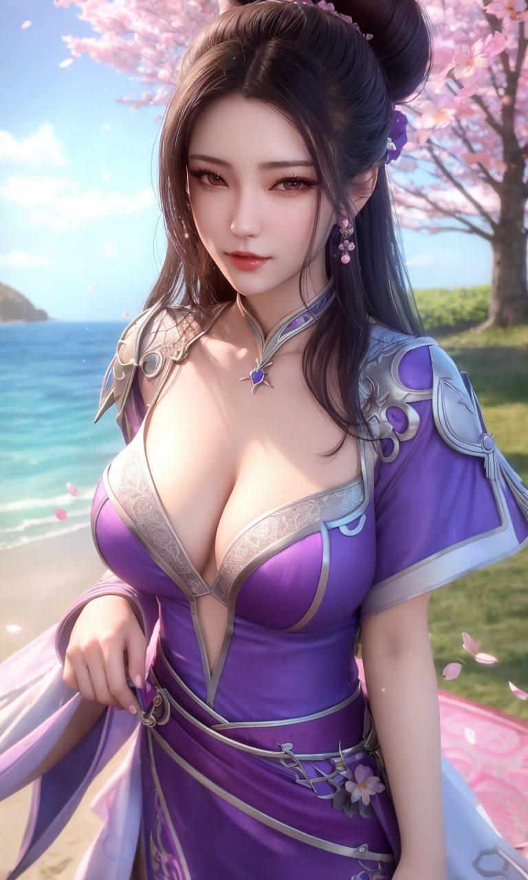 还是衣袂飘飘的动作这次我们聚焦于【仙逆柳眉】的绝美壁纸！高清画质