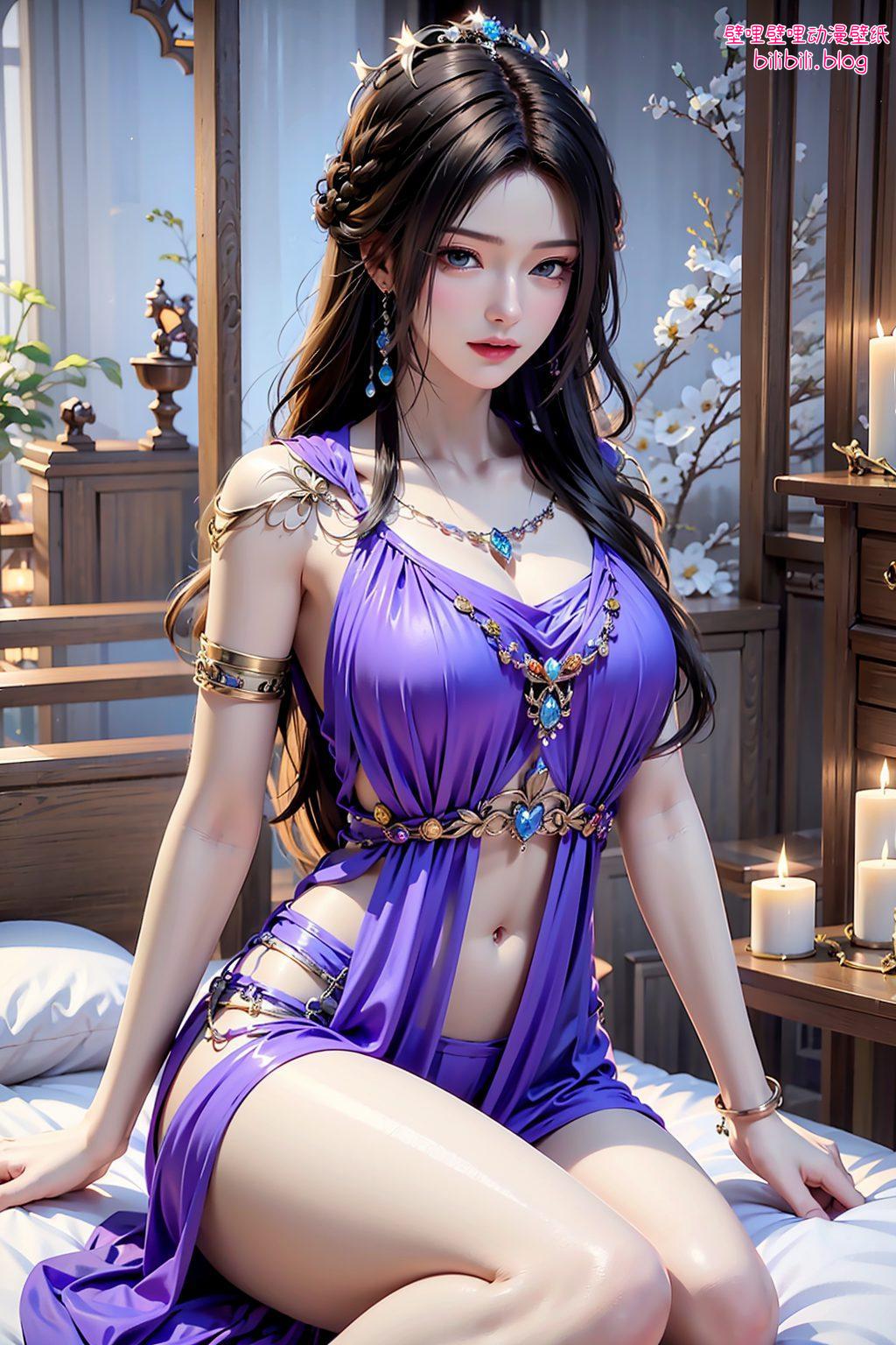 融合东方元素仙逆柳眉换装之美