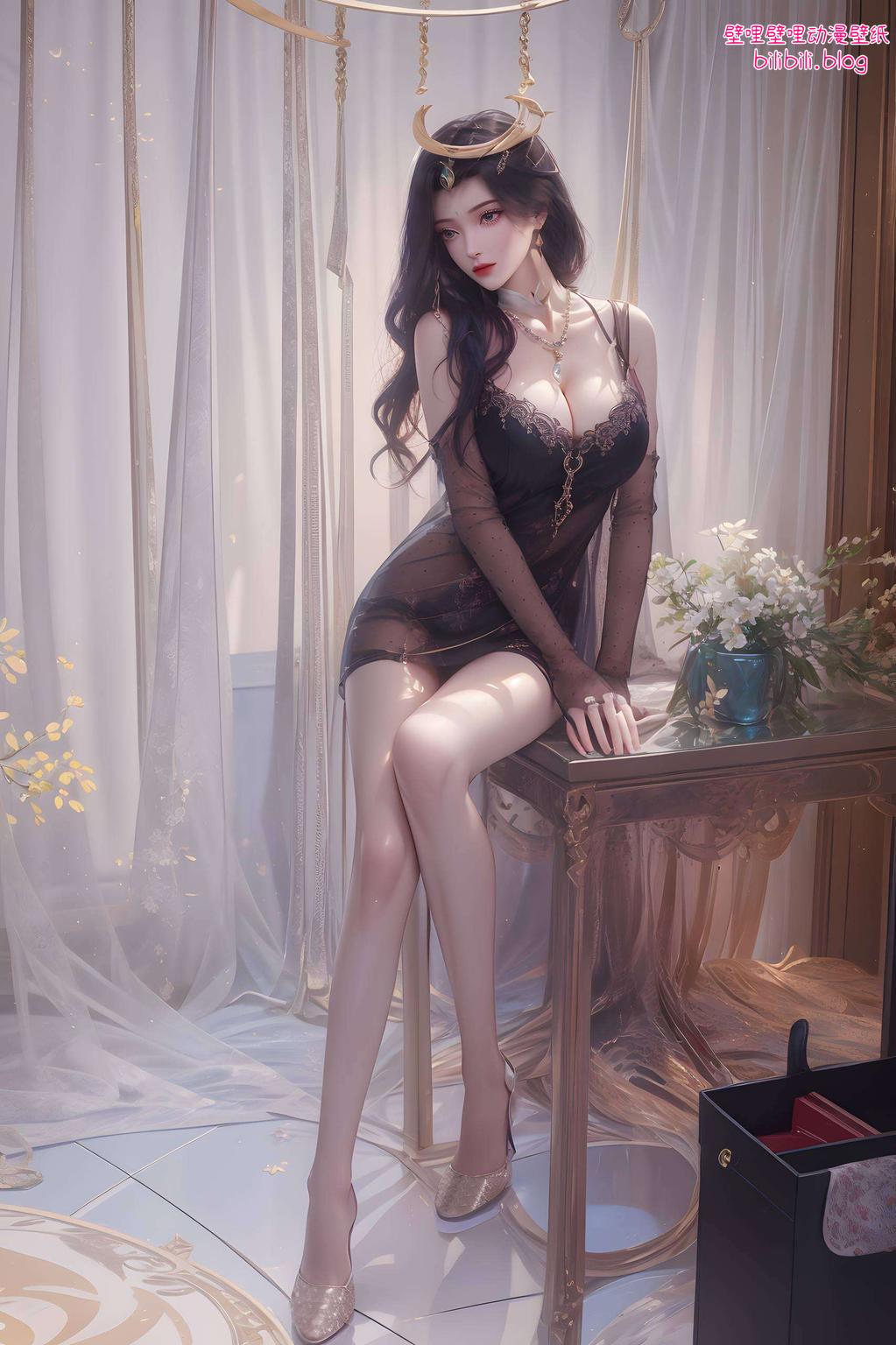 每一帧都是精心绘制的艺术国漫女神的魅力尽收眼底