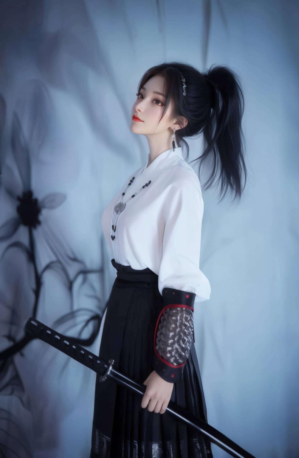 柳神壁纸头像全屏AI绘画动作素材
