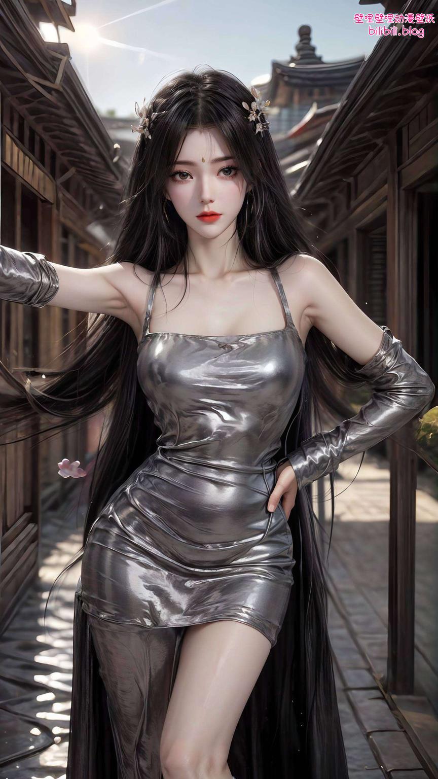 柳神制服壁纸同时感受国漫之美