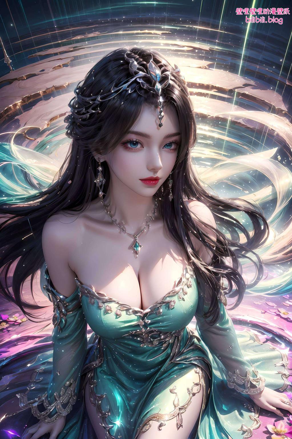 沉浸在国漫的绚丽世界这款以柳神为主题的全面屏壁纸
