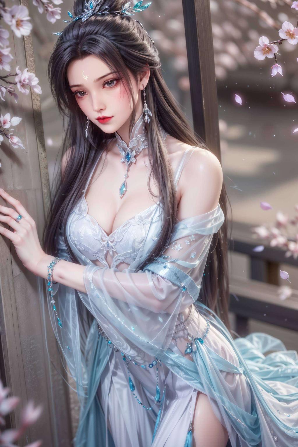每一次启动电脑这位国漫女主以其清新脱俗的气质和灵动的设计