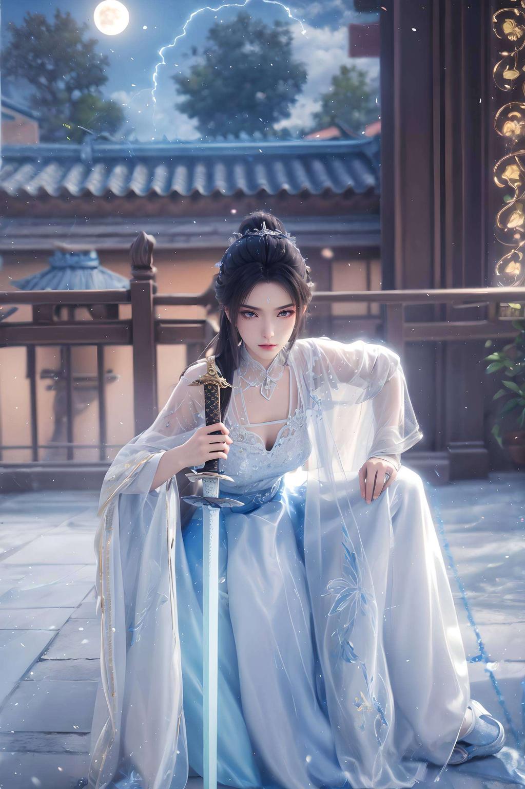 这款超精致好棒棒的超高清4K国漫女神可爱壁纸以诛仙陆雪琪为灵感