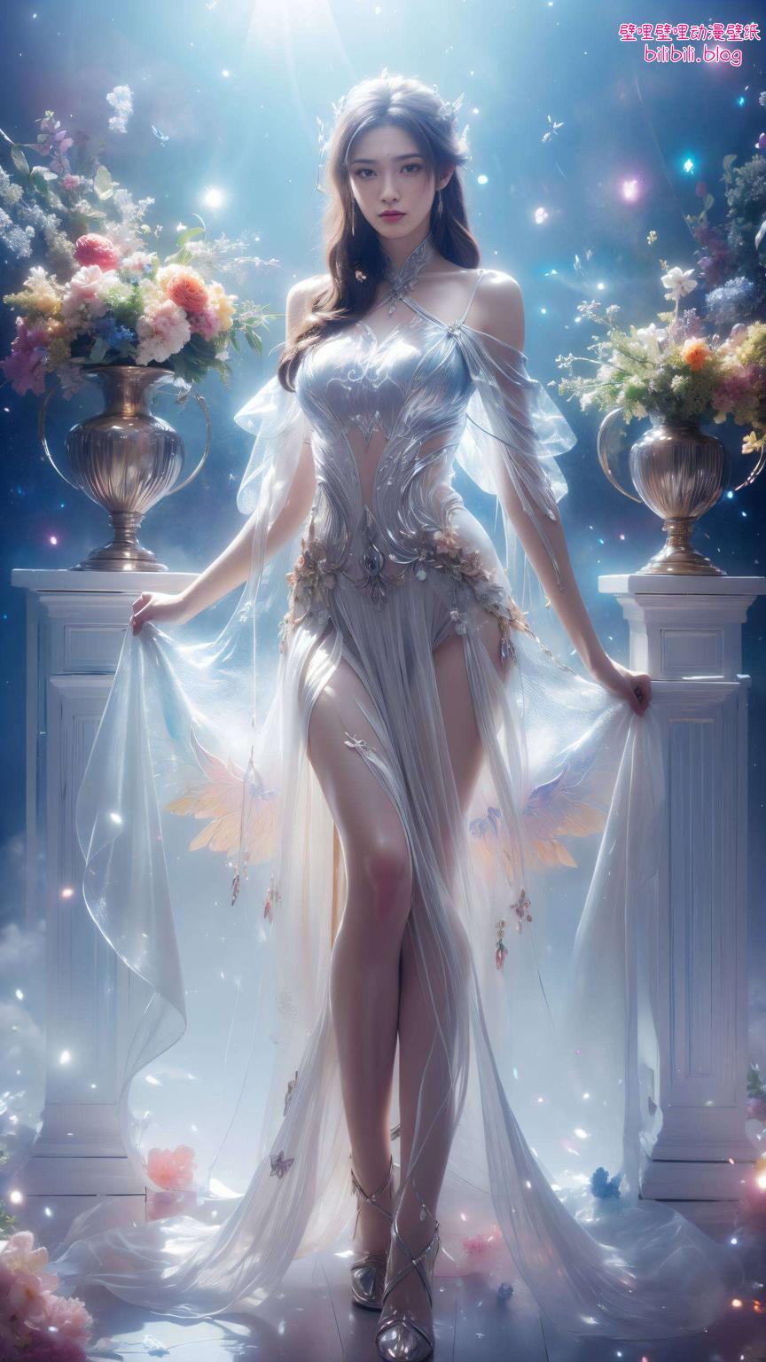 让她的每一次眼神流转都如诗如画陆雪琪壁纸60帧