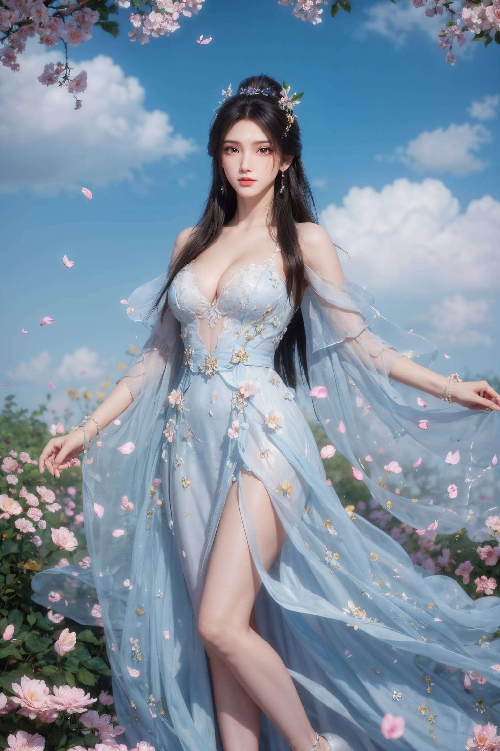 细腻的画面捕捉了她们优雅的姿态陆雪琪与白夭夭