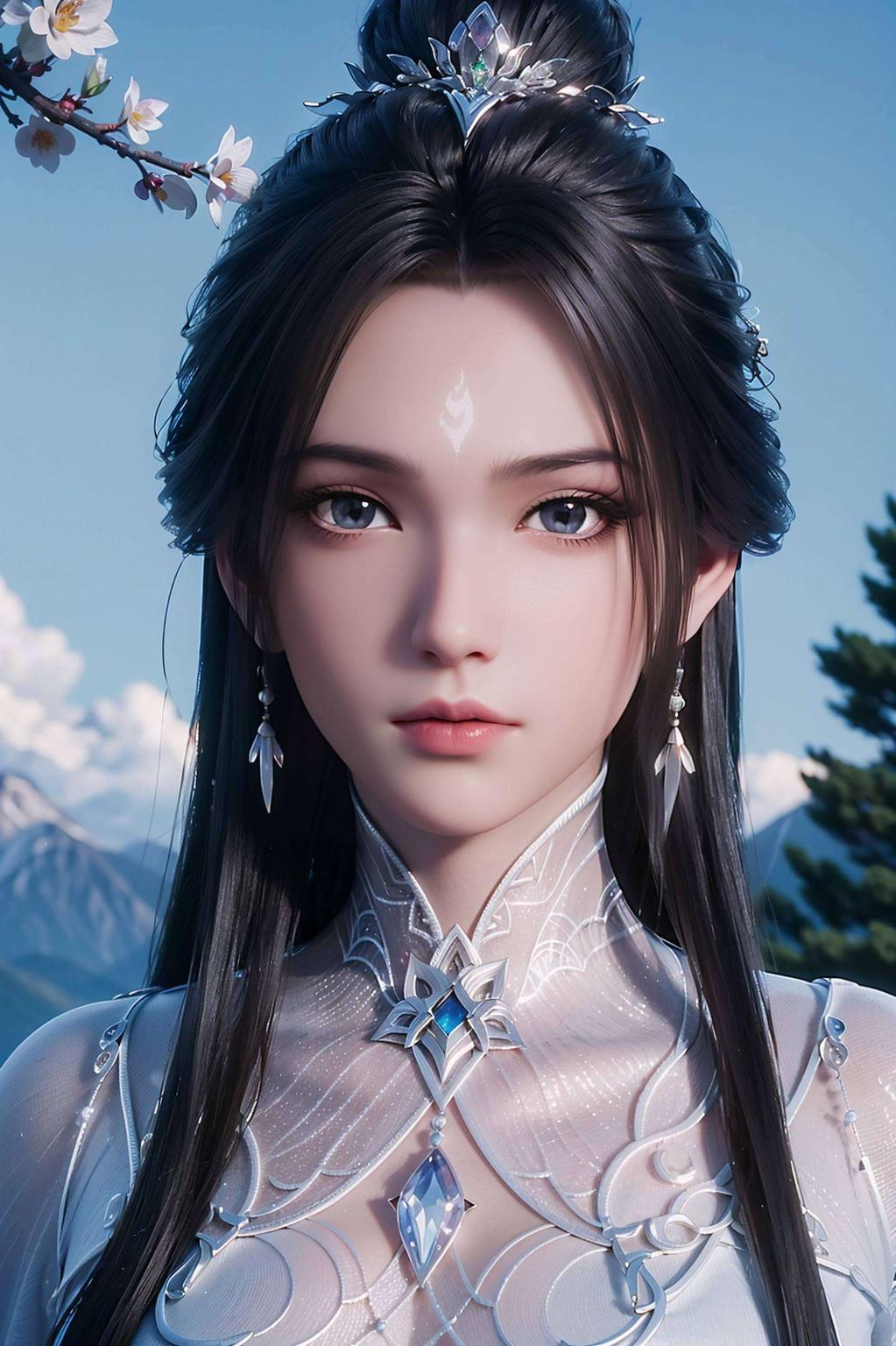 不仅拥有令人惊叹的4K高清美貌陆雪琪