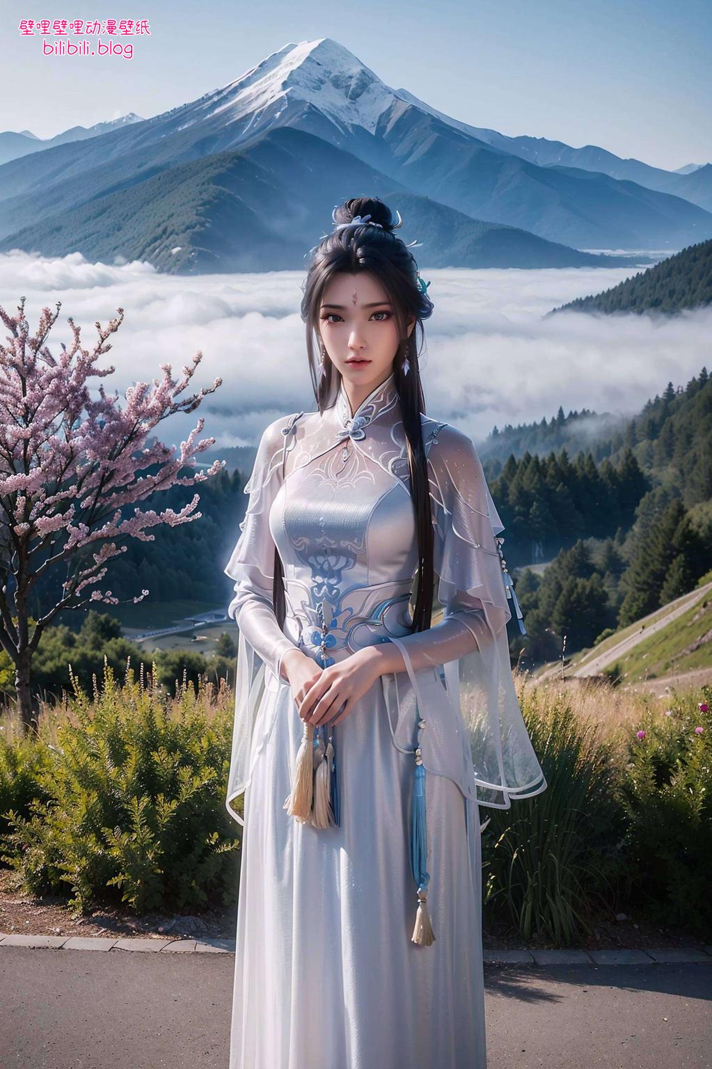 为你的桌面带来一抹不凡的仙气更是国漫女神的生动演绎