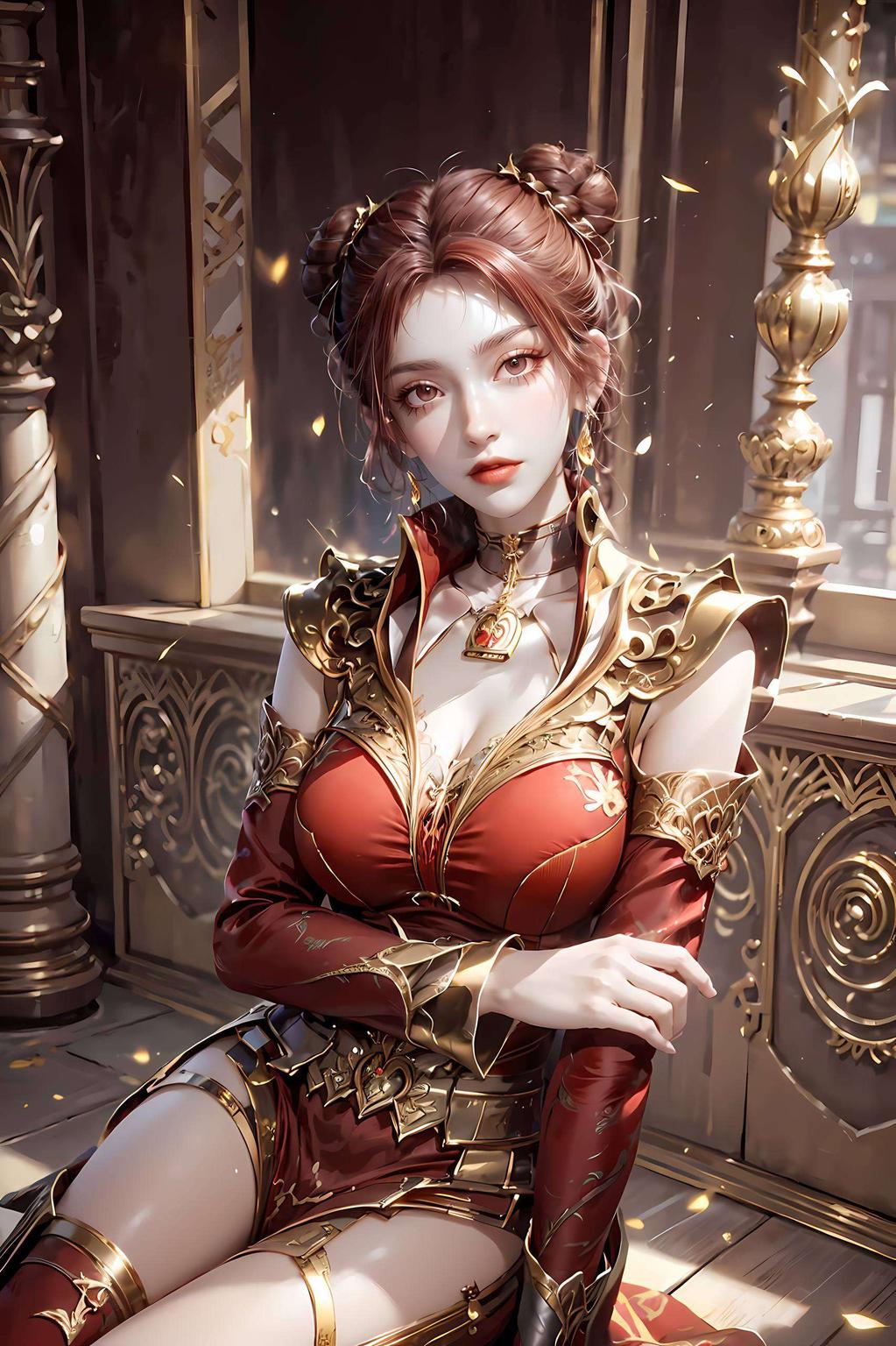 4K高清国漫美女素材每一帧都是精心绘制的艺术杰作