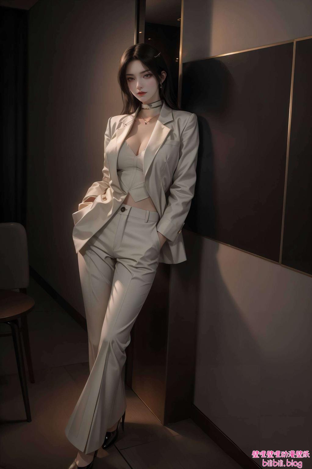 我们精选了柔和的色彩与优雅的pose绘制斗破苍穹中美杜莎的壁纸