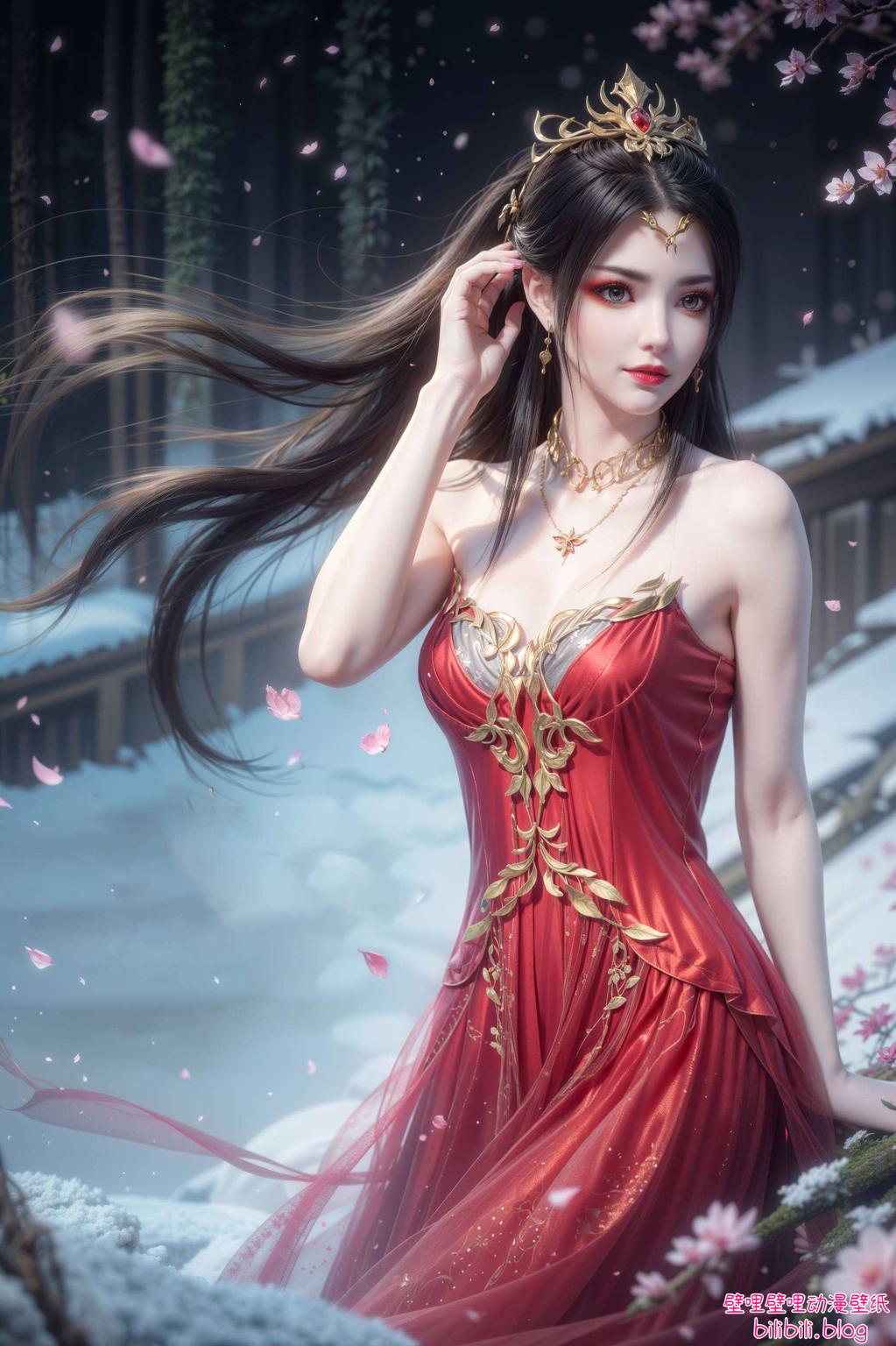 与美杜莎的眼神相映成趣这款美杜莎高清壁纸横屏