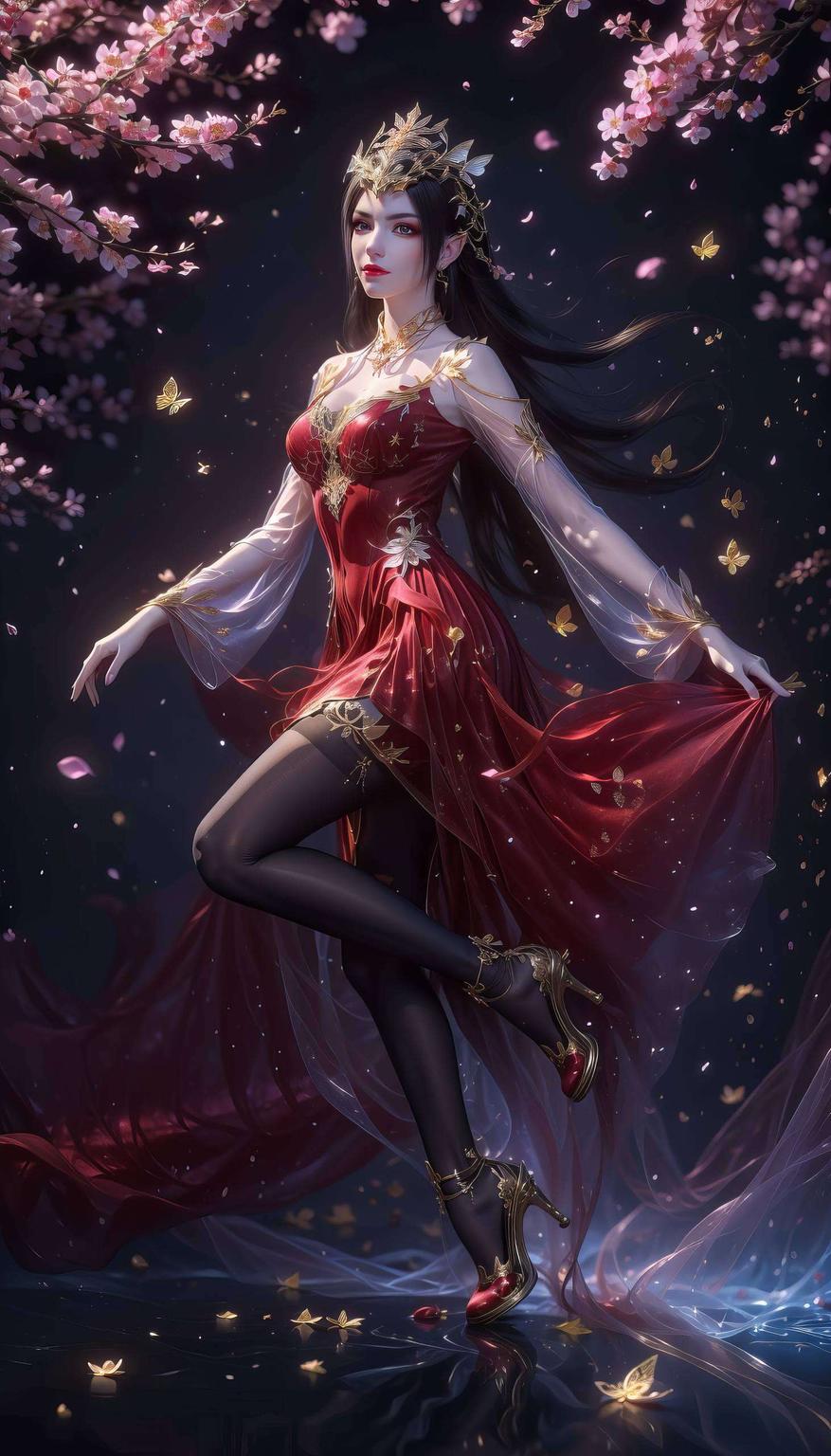 每一帧都是1080p的极致呈现独特的蛇发美女形象