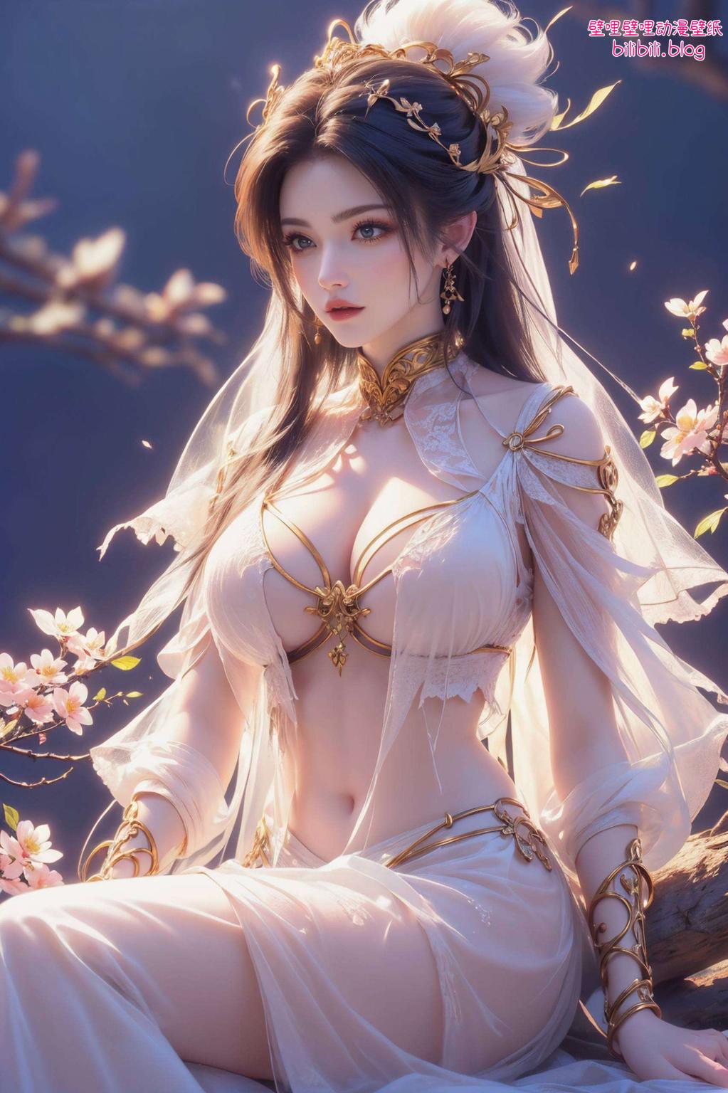 这款超高清复古平板国漫美女背景图片将美杜莎的神秘与高贵展现得淋漓尽致