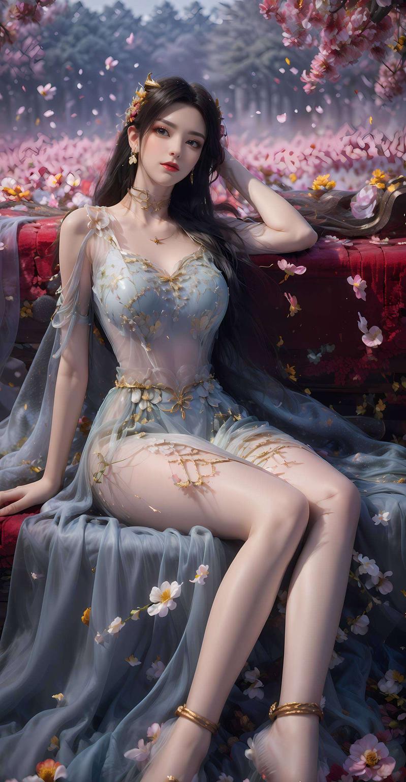 仿佛诉说着古老传说中那份神秘与魅力以国漫美女古风为主题