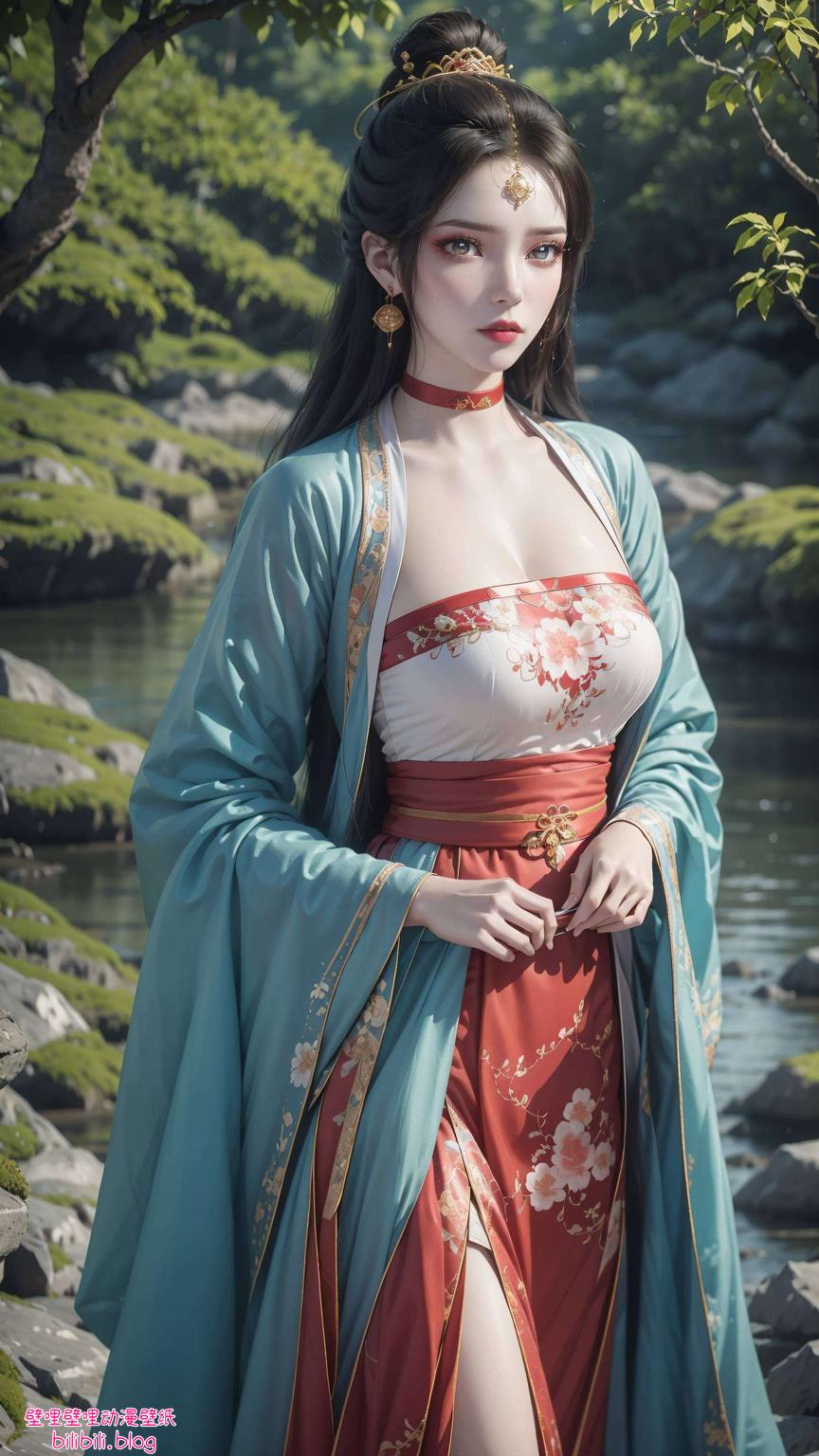 这款高清AI人物特写素材独特的艺术风格让人眼前一亮