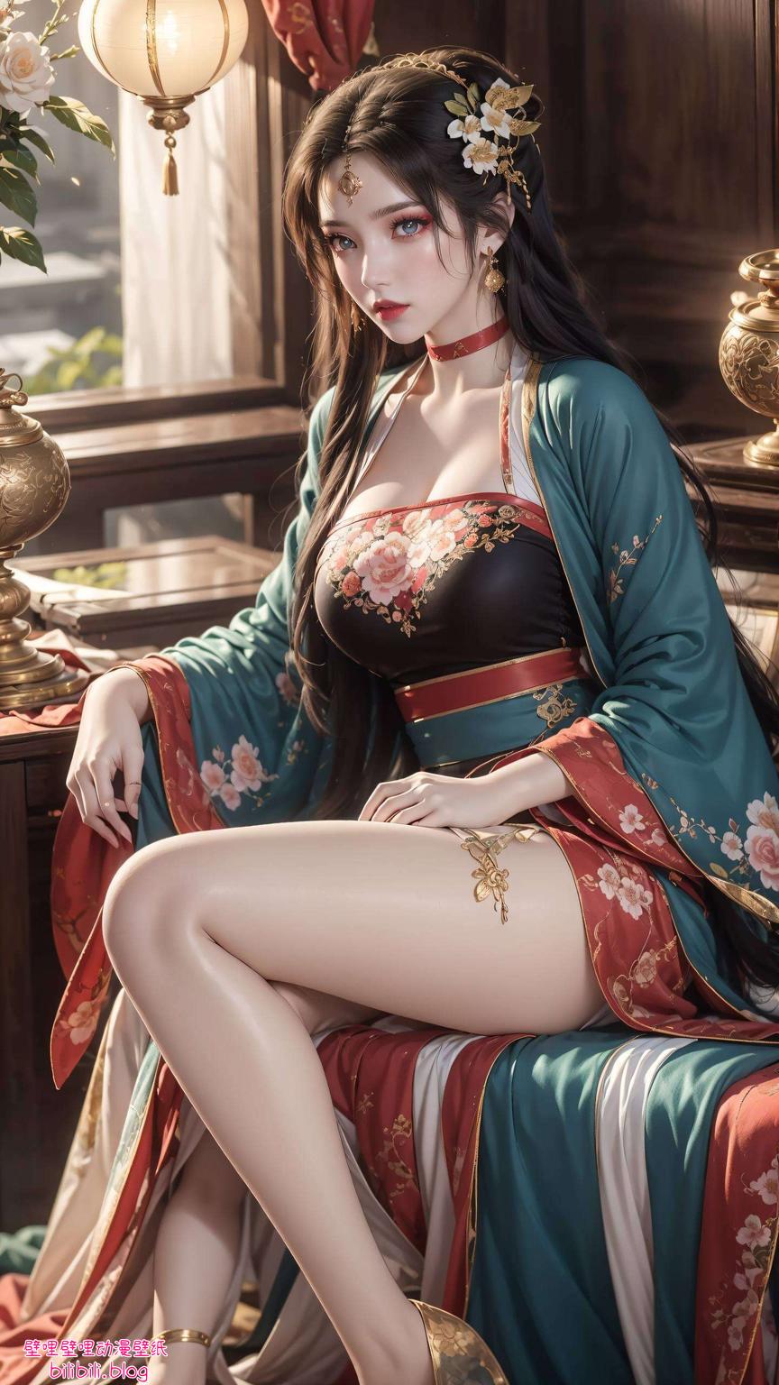 细腻的笔触描绘出古典与现代的交融都能感受到那份独特的东方韵味