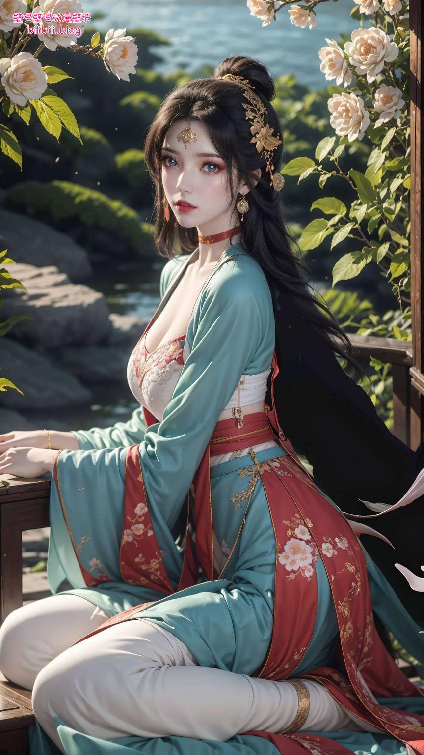 高清4K全屏为你的手机注入国漫美女的魅力风采