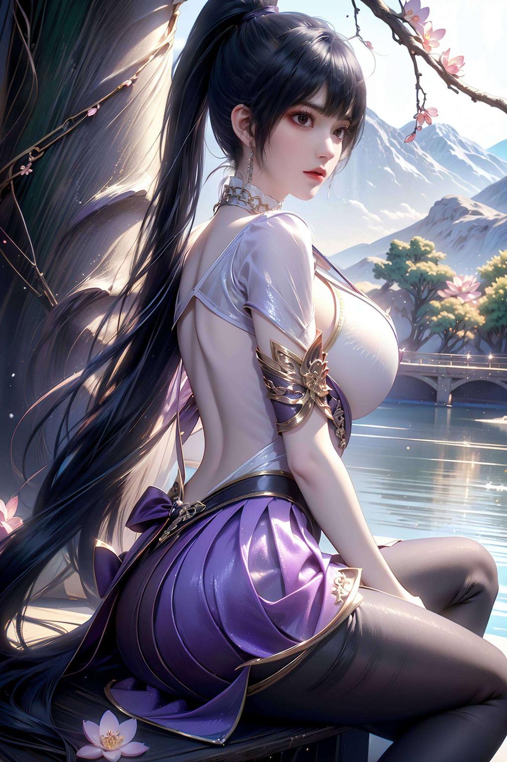 细腻描绘每一个细节一幅1080p的莫雨鑫背影壁纸