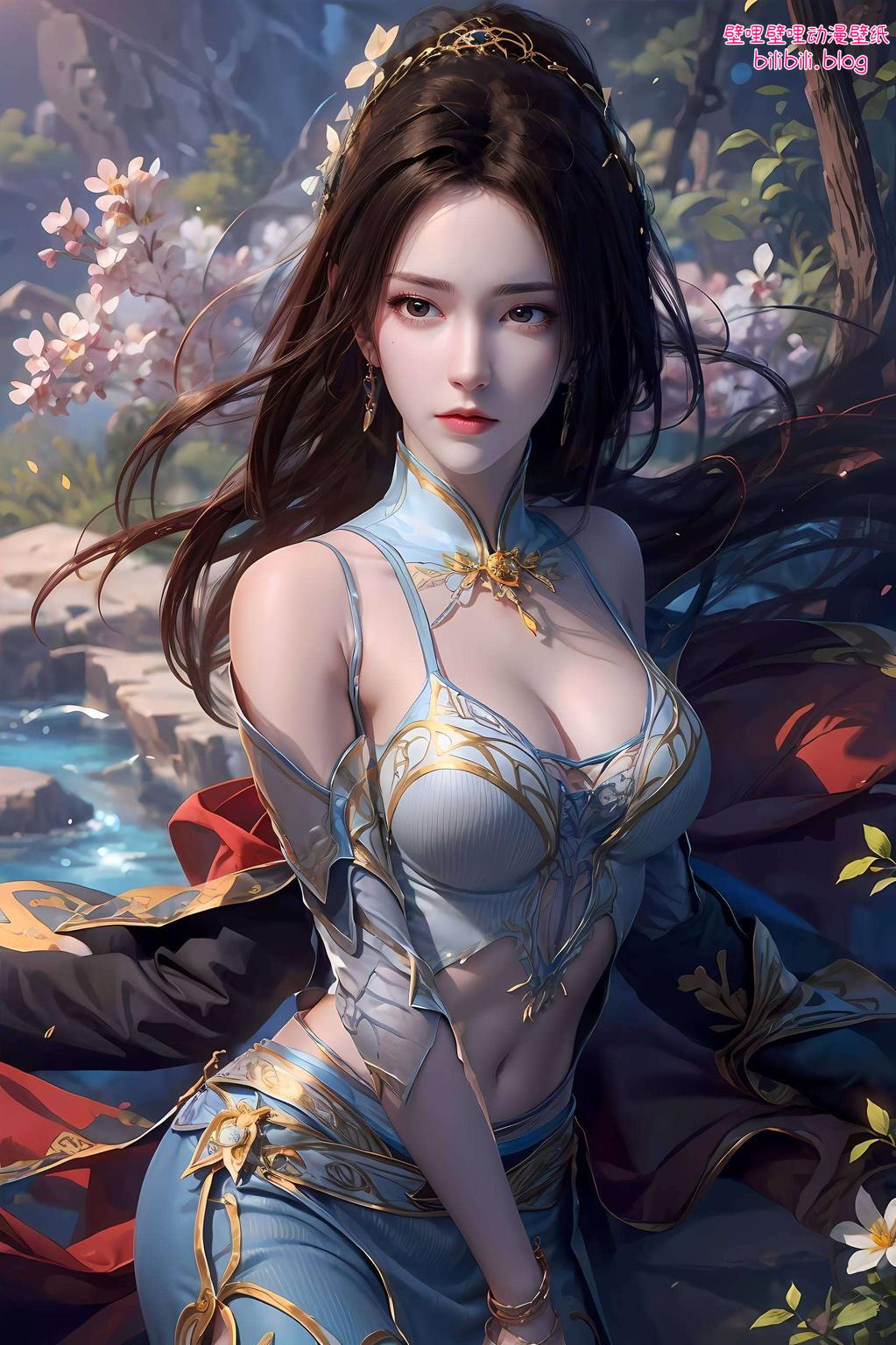 纳兰嫣然国漫美女的潮图壁纸