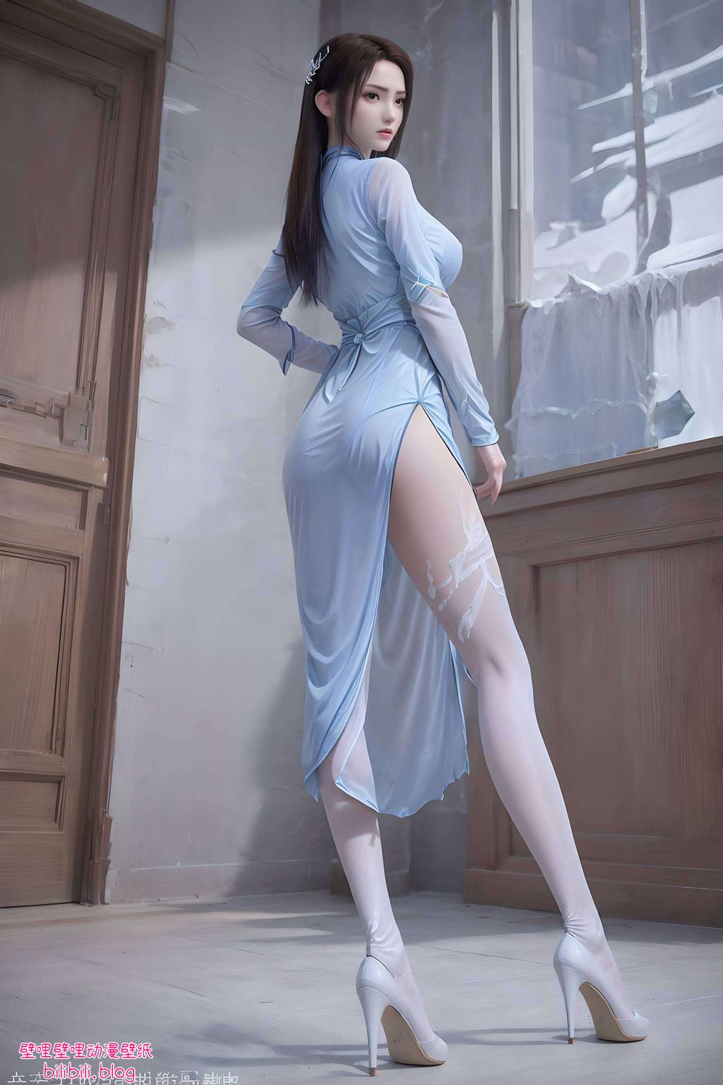对称构图国漫界的璀璨女神