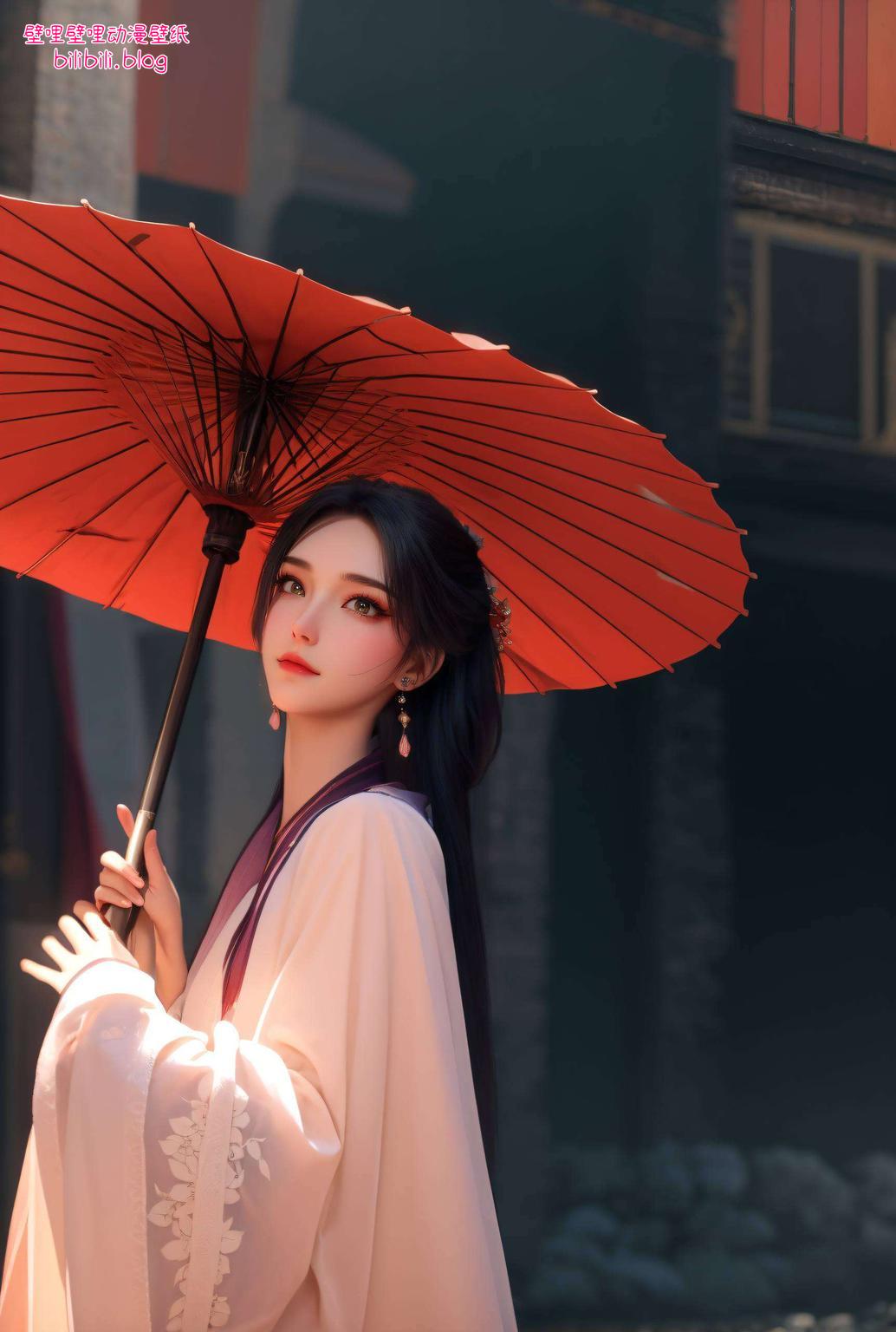 墨色渲染动态版壁纸让南宫夕儿在你的桌面灵动起舞