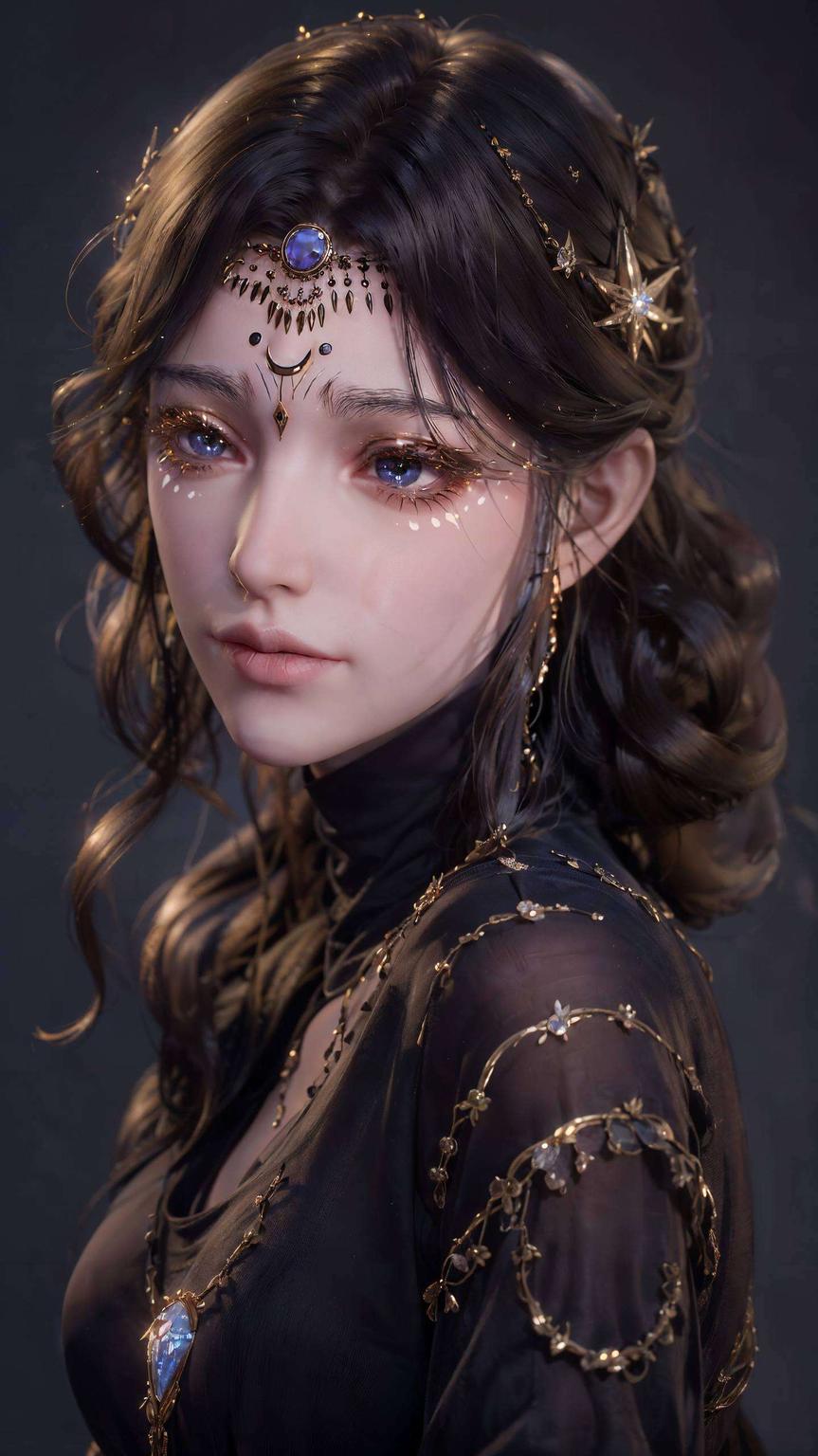 这款2K极简桌布壁纸描绘出古典韵味与现代美学的完美交融