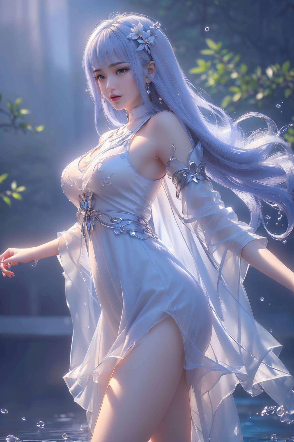 宁雨蝶与罗征的浪漫初见细腻描绘