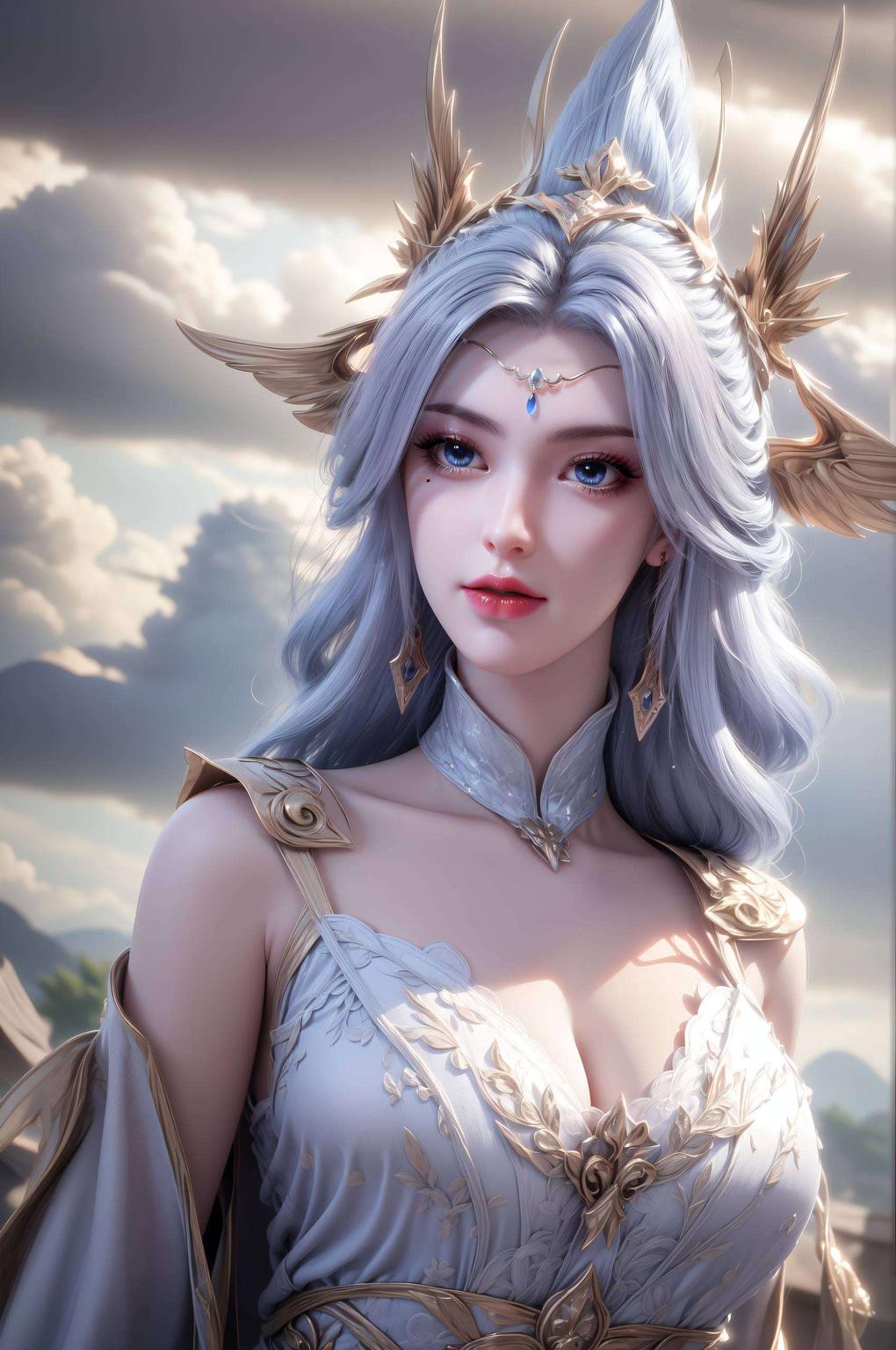 沉浸在国漫的世界里细腻的笔触描绘出她的灵动与柔美