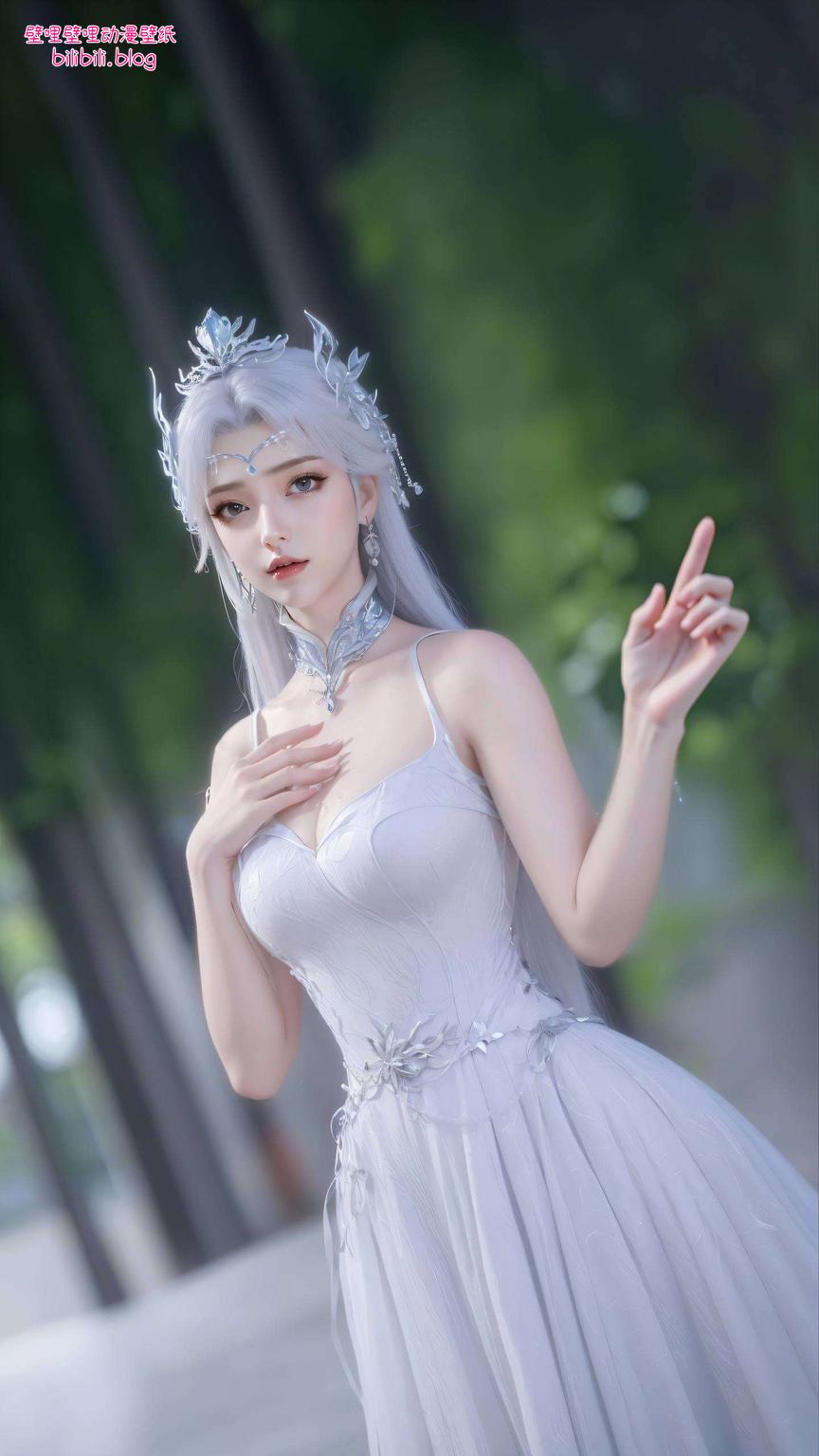 宁雨蝶舞动倩影两款国漫女神唯美壁纸
