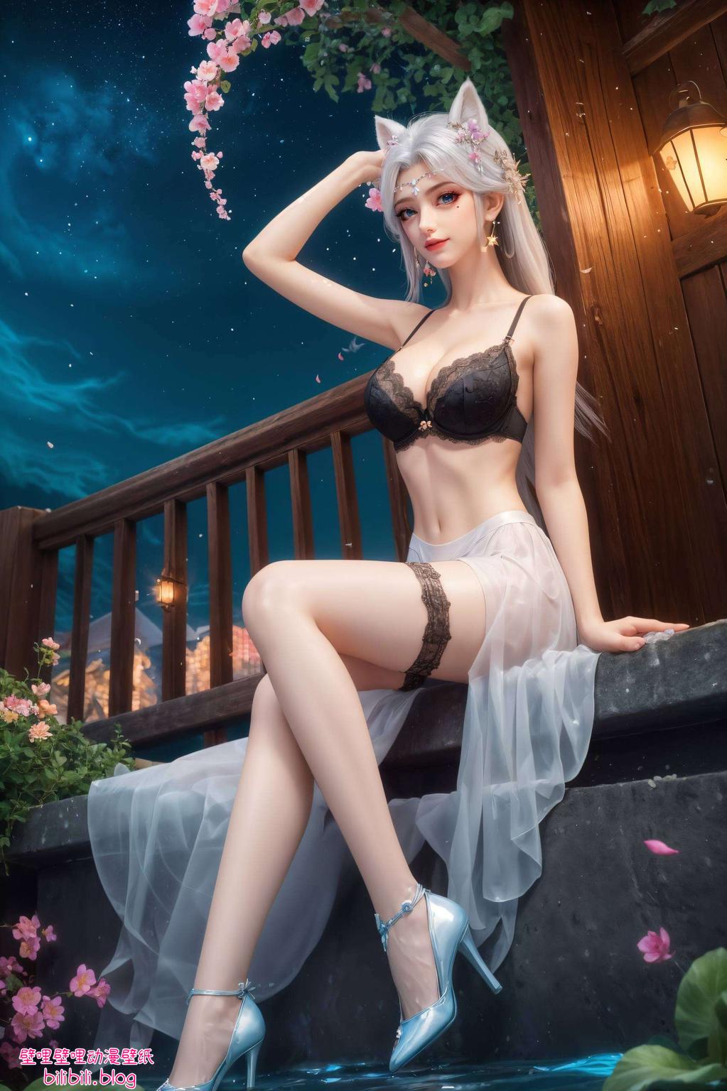 为你的Win10壁纸带来别具一格的视觉享受以国漫百炼成神中的女神宁雨蝶为灵感