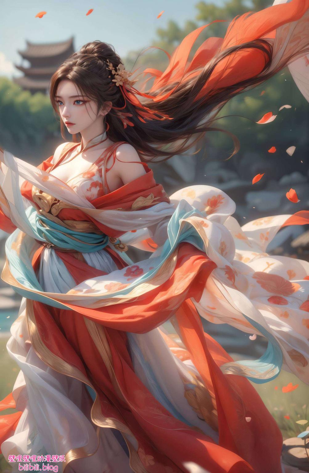 AI绘画带你领略元龙蔷薇女朴的魅力！高清壁纸包免费下载