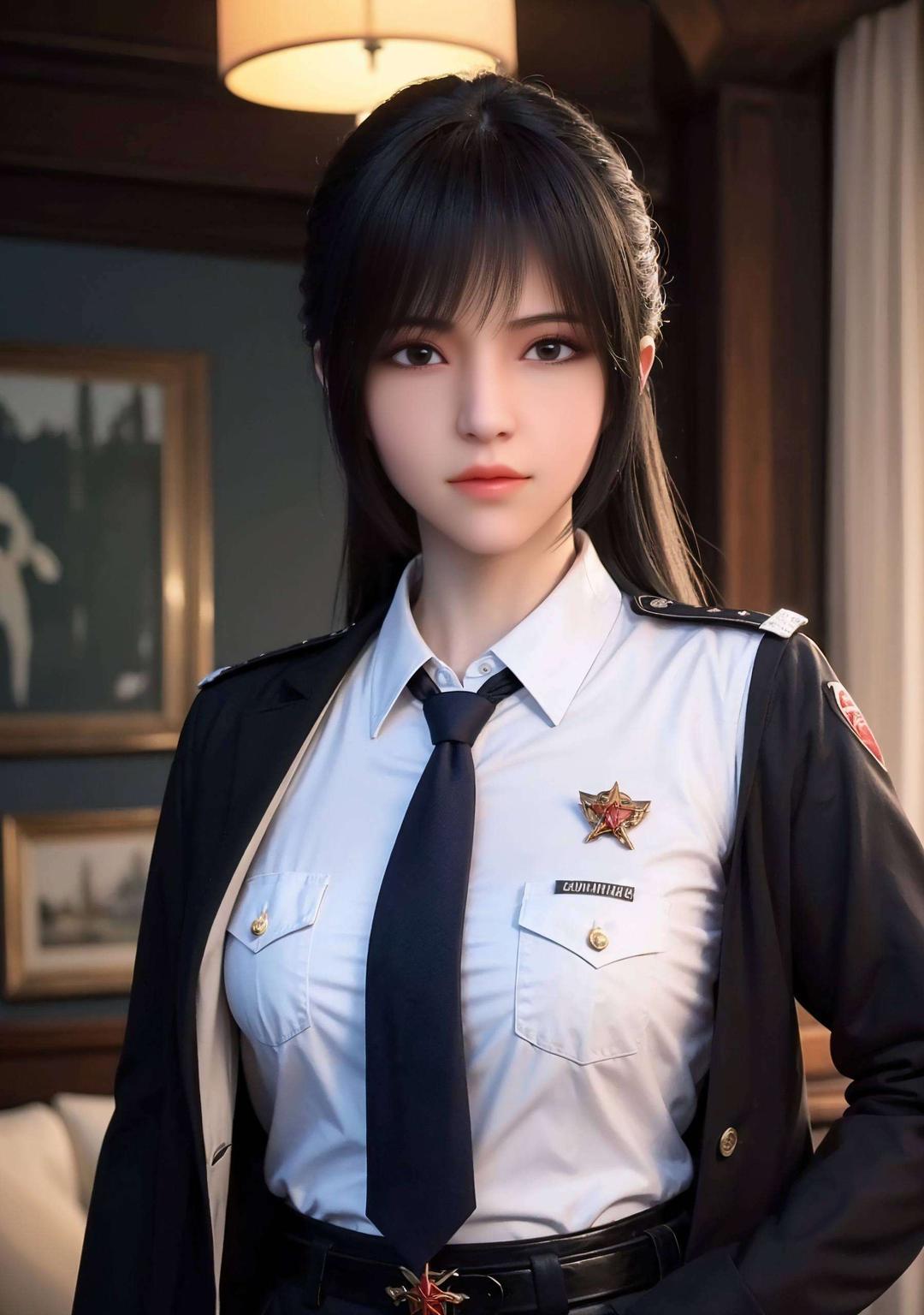 这款1920x1080的AI国漫女生壁纸带来清新柔和的视觉享受